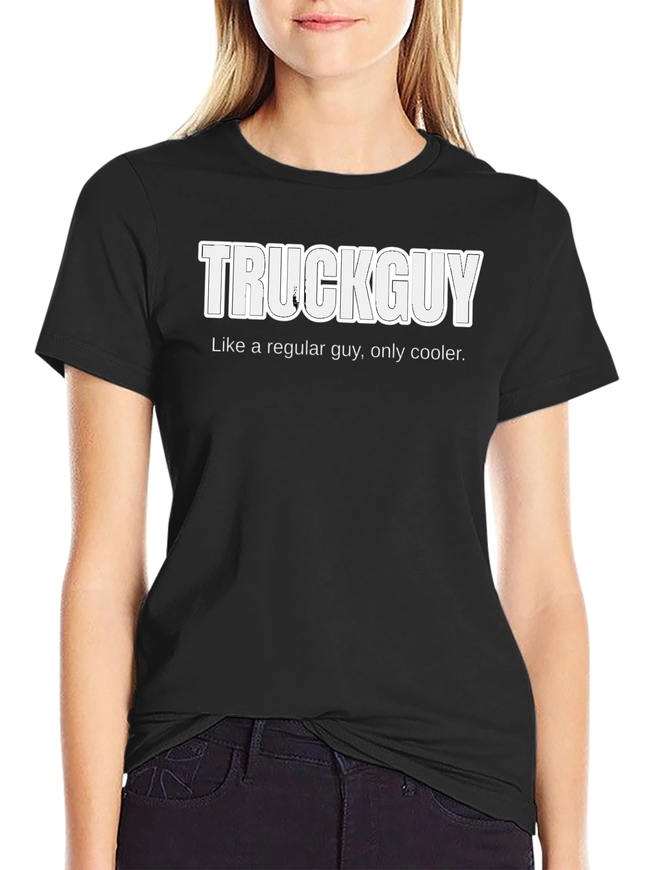 Truckguy Graphic Tee - Cool Trucker Humor