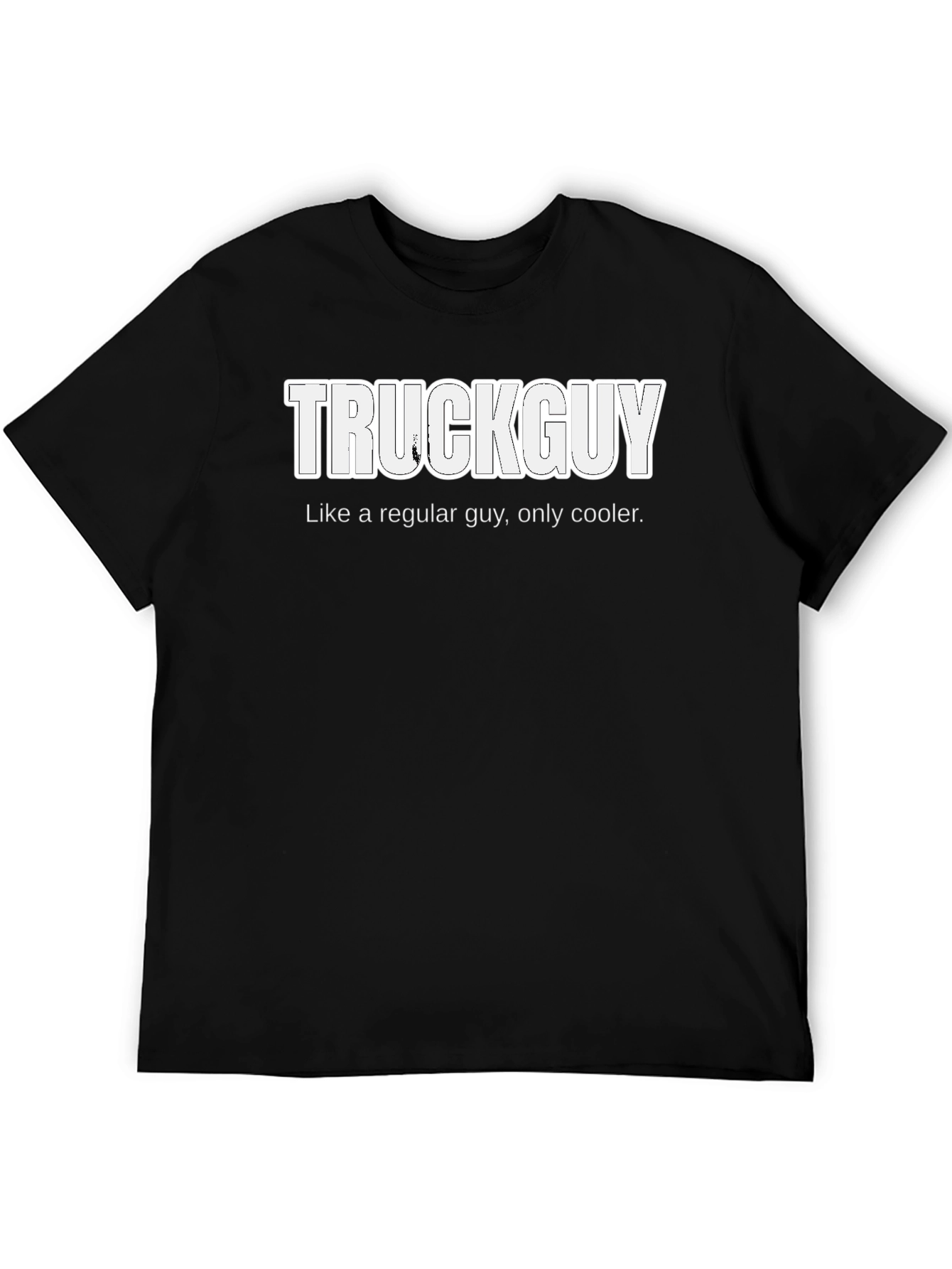 Truckguy Graphic Tee - Cool Trucker Humor