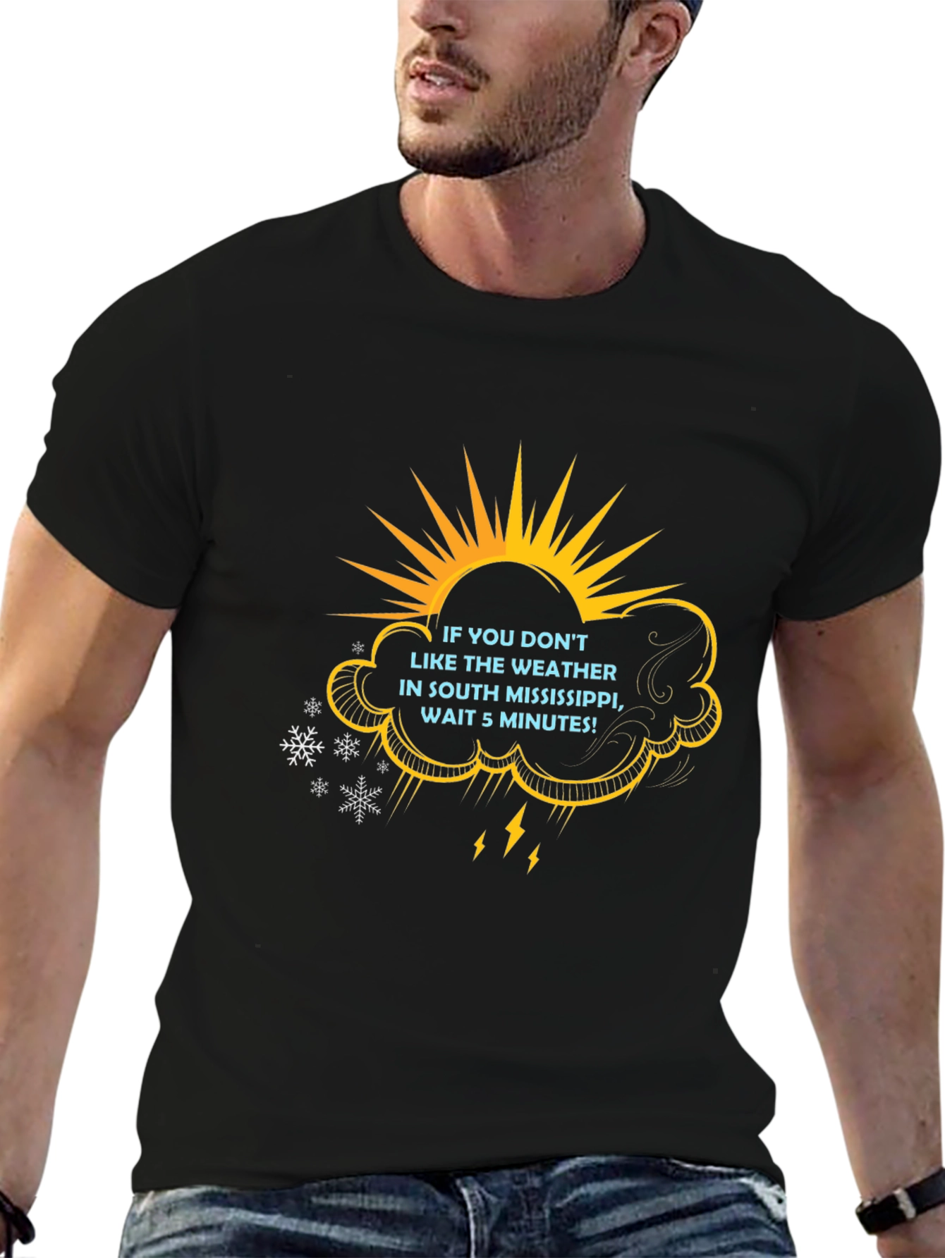 South Mississippi Weather T-Shirt Funny