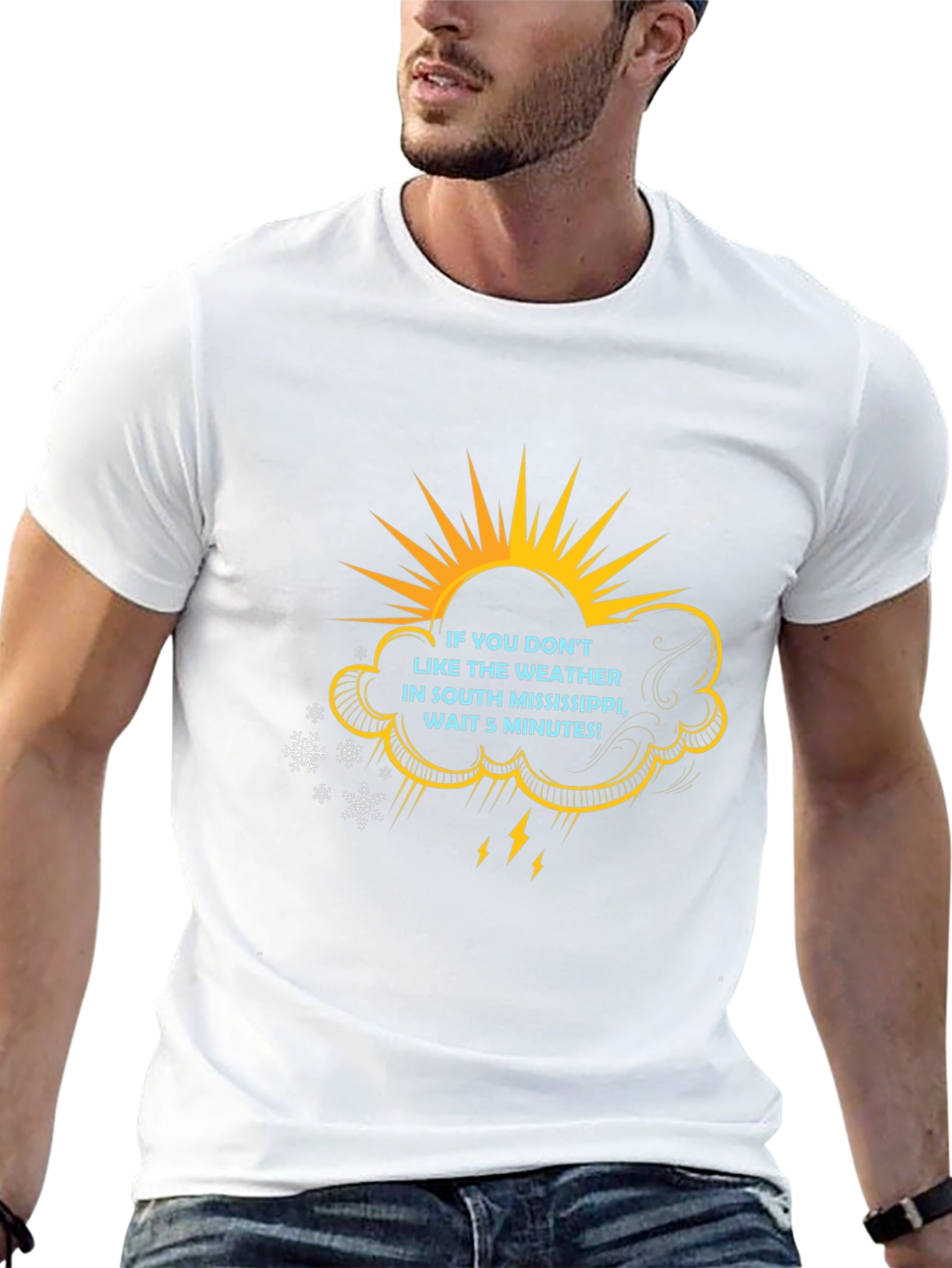 South Mississippi Weather T-Shirt Funny