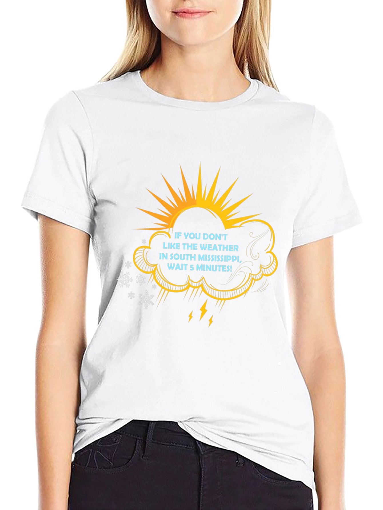 South Mississippi Weather T-Shirt Funny