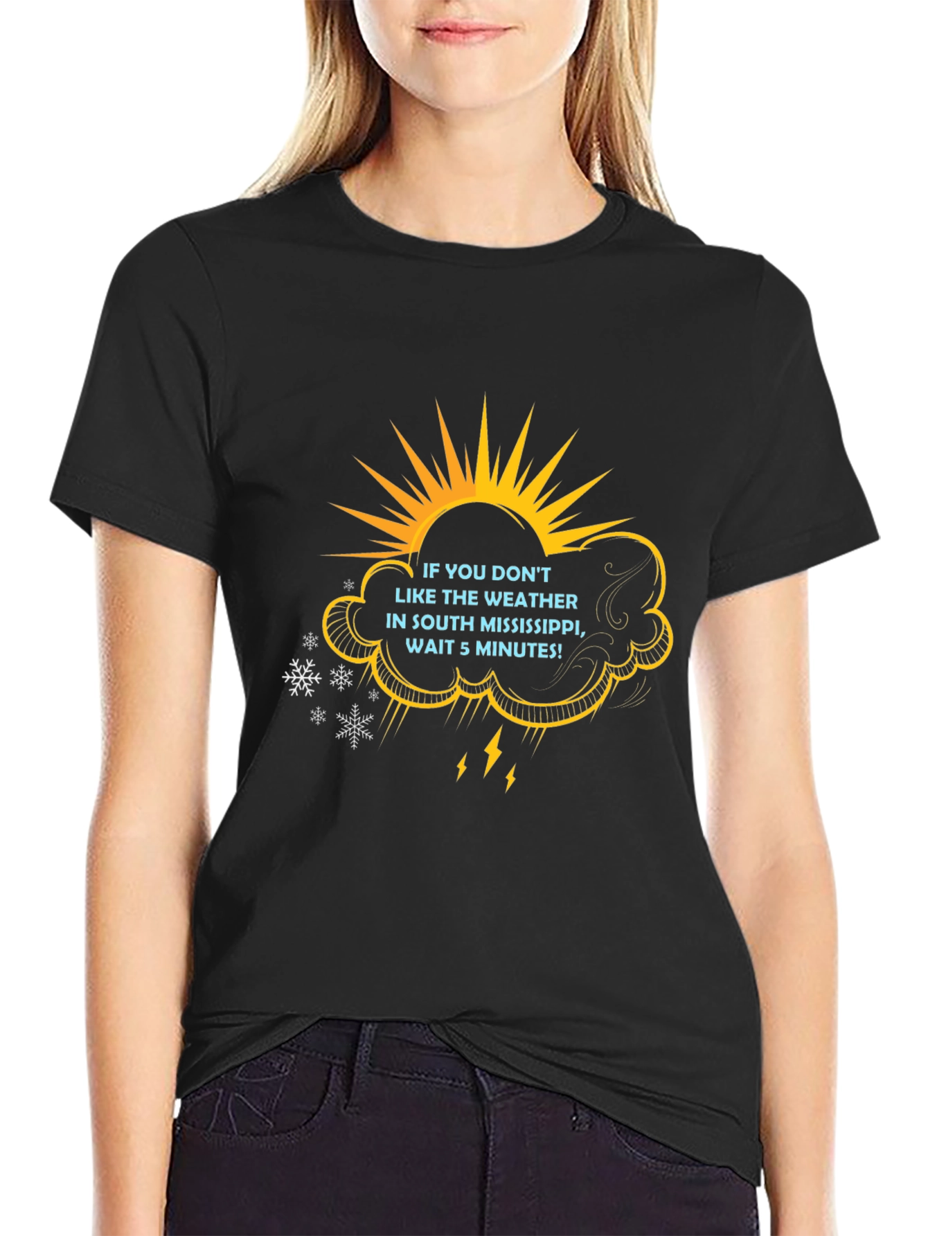 South Mississippi Weather T-Shirt Funny