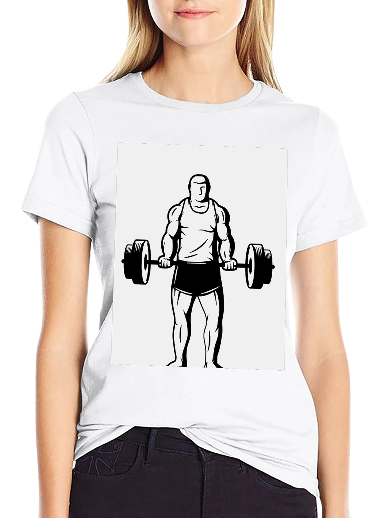 Weightlifter Graphic T-Shirt
