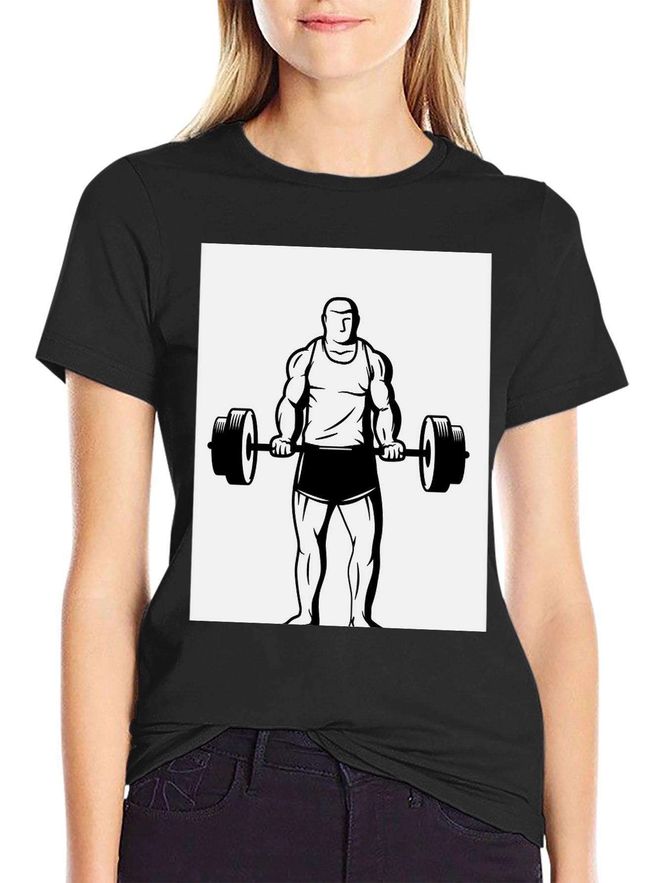 Weightlifter Graphic T-Shirt