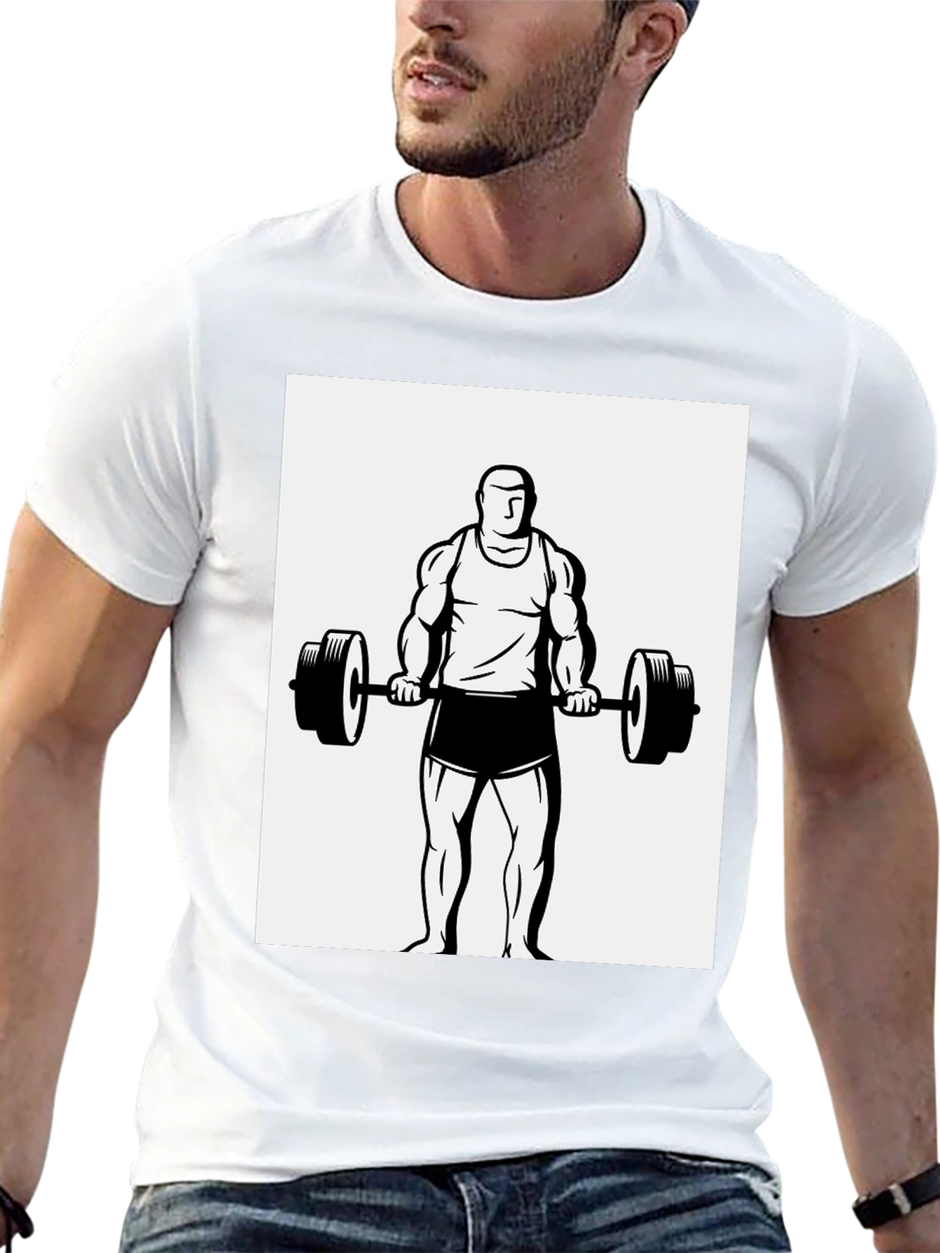 Weightlifter Graphic T-Shirt