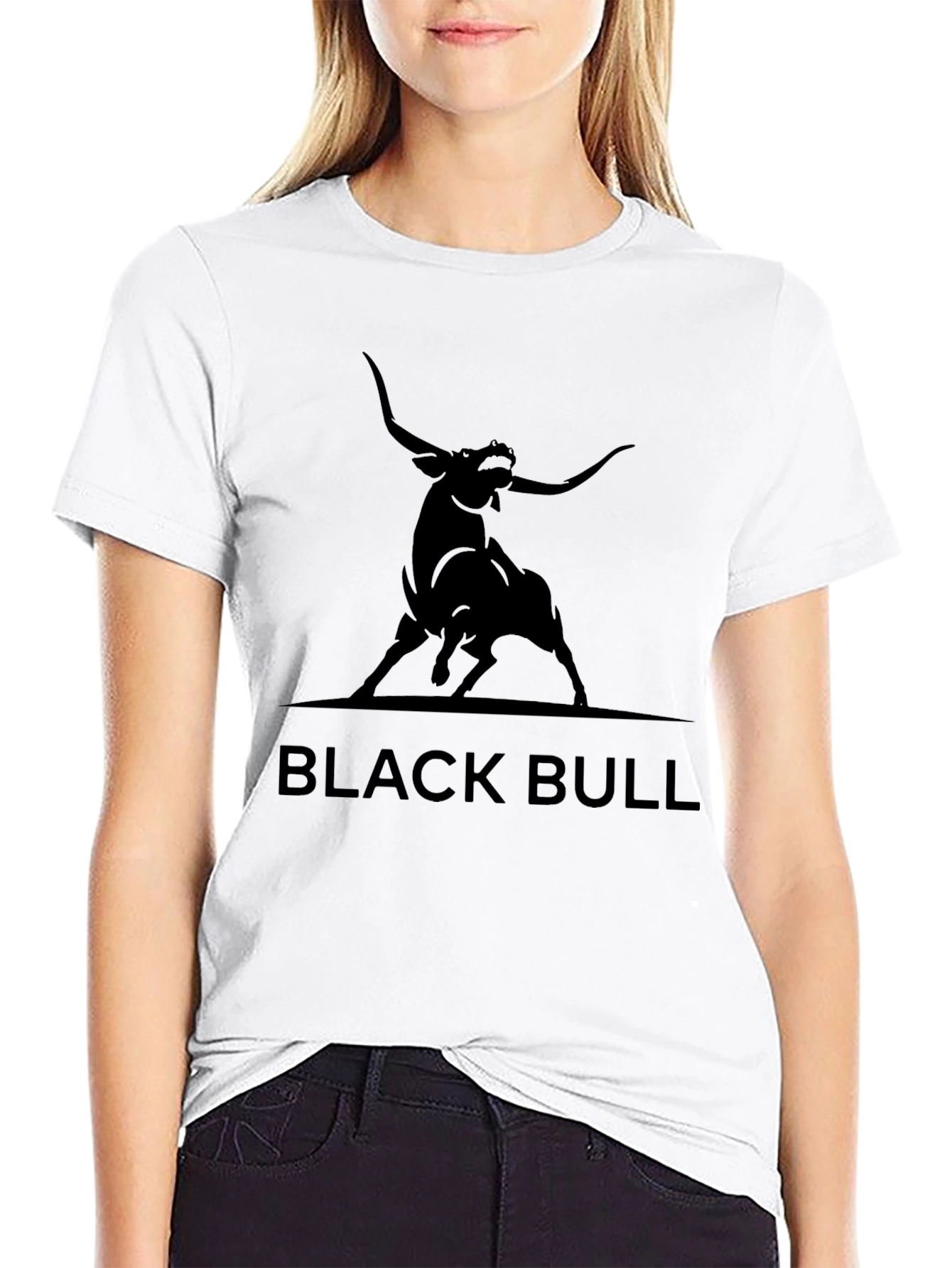 Black Bull Graphic Tee - Bold & Stylish