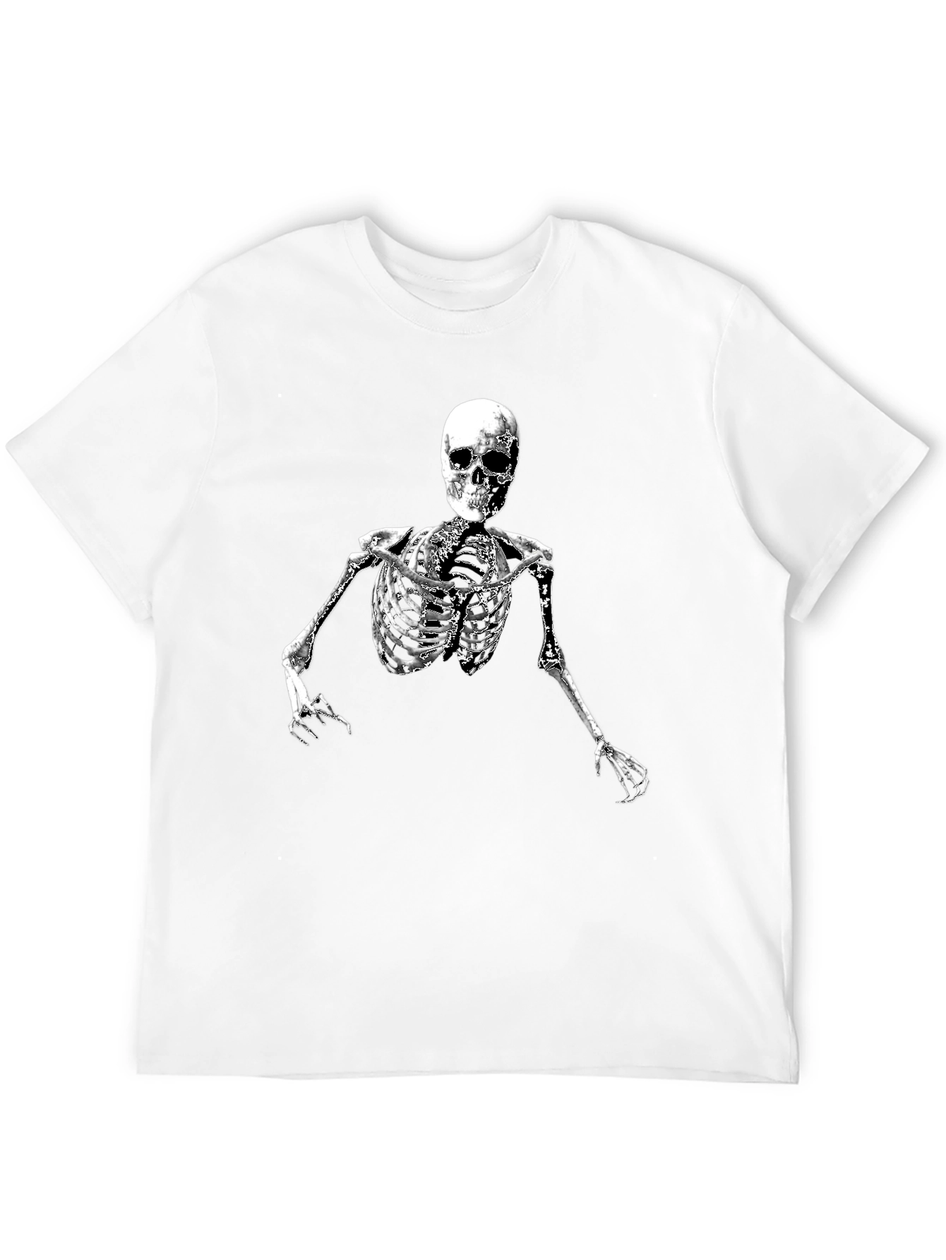 Skeleton Graphic Black T-Shirt