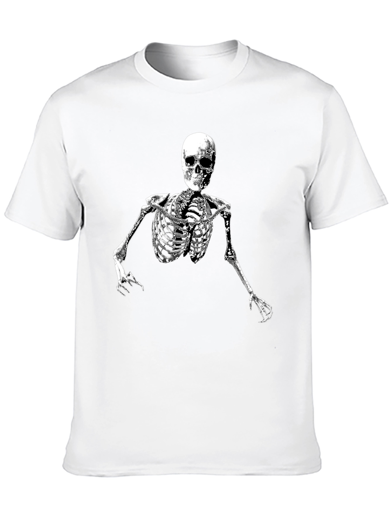 Skeleton Graphic Black T-Shirt