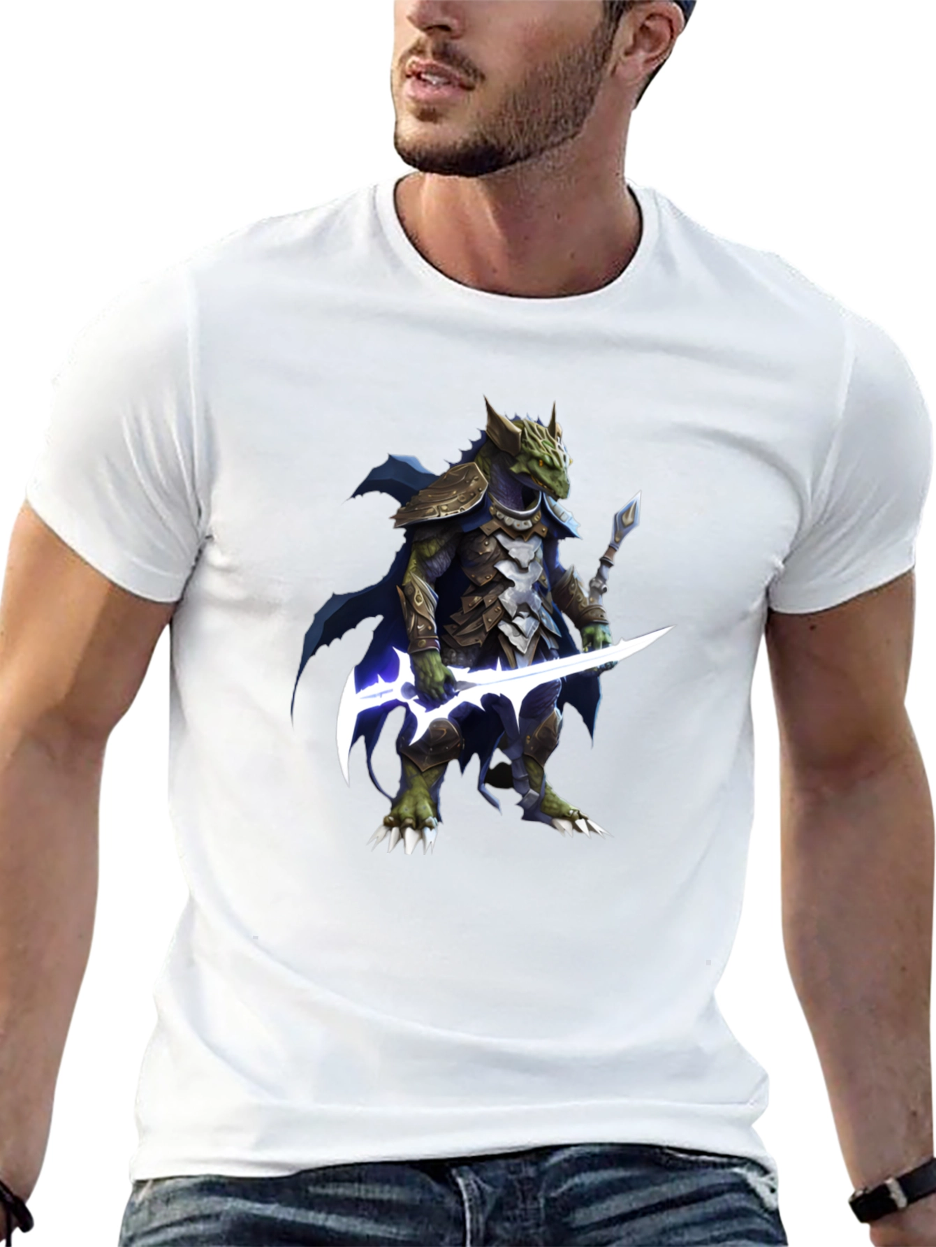 Dragon Warrior Black T-Shirt