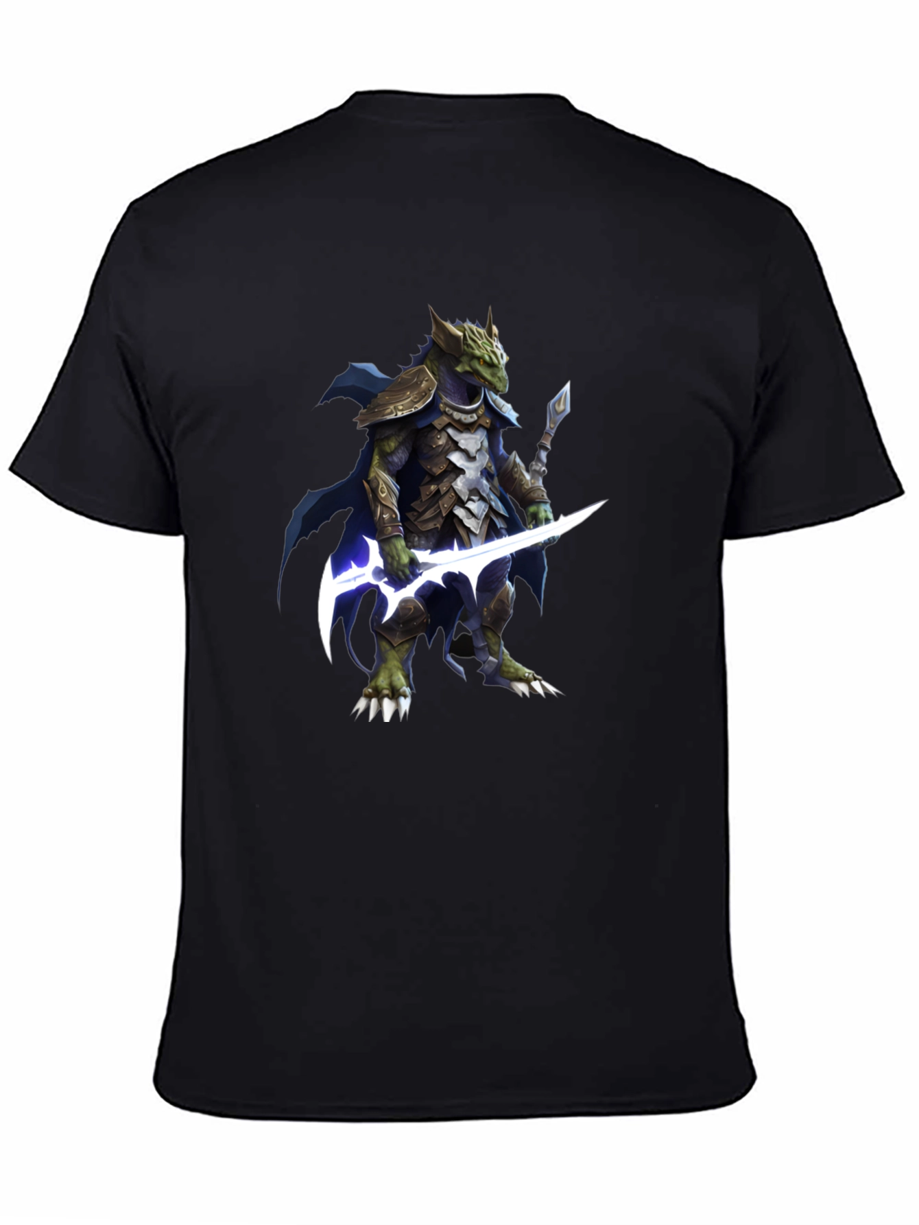 Dragon Warrior Black T-Shirt