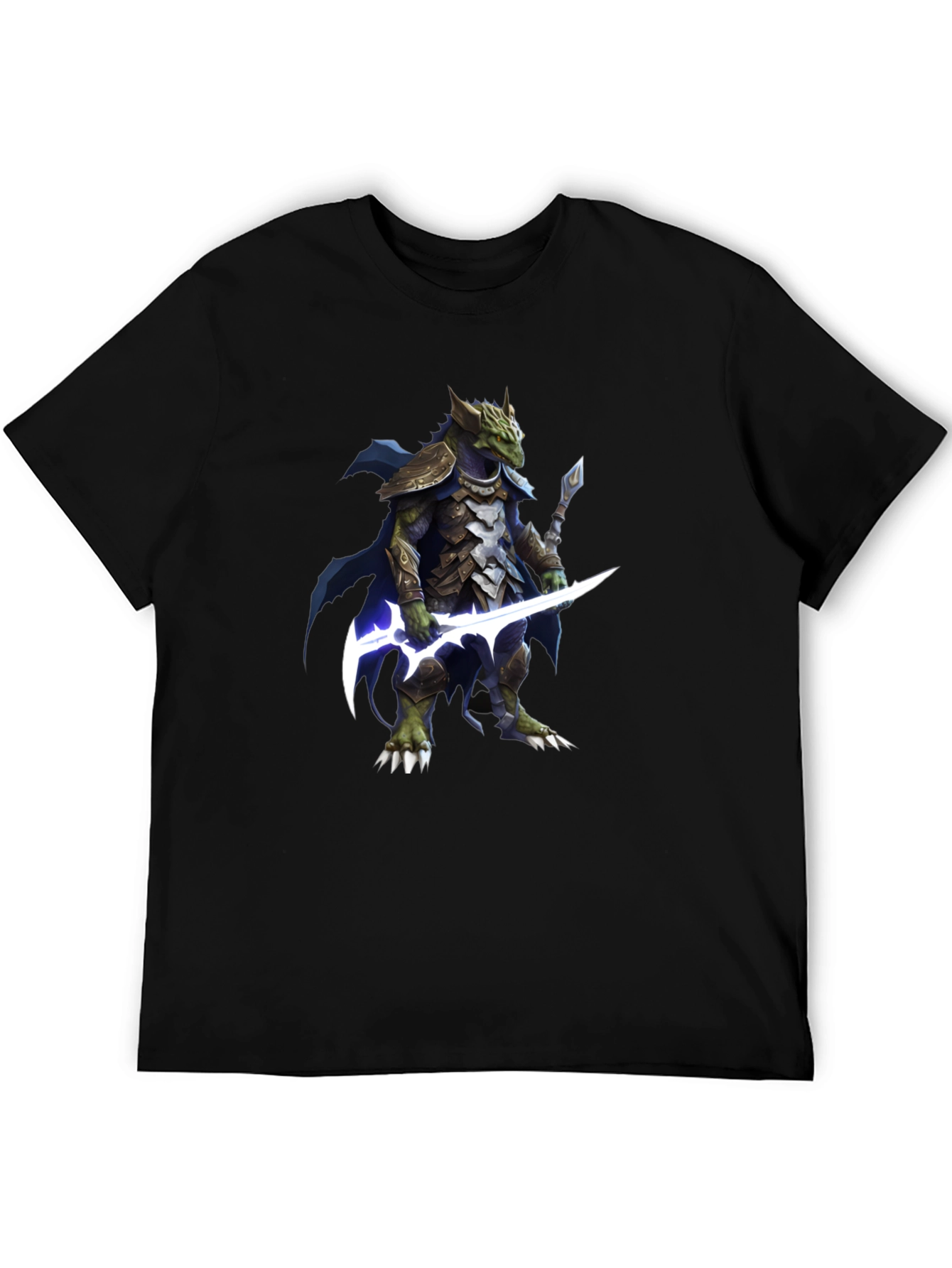 Dragon Warrior Black T-Shirt