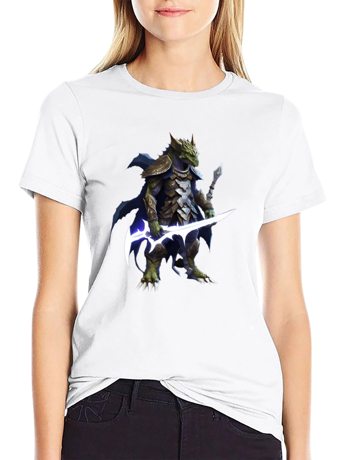Dragon Warrior Black T-Shirt