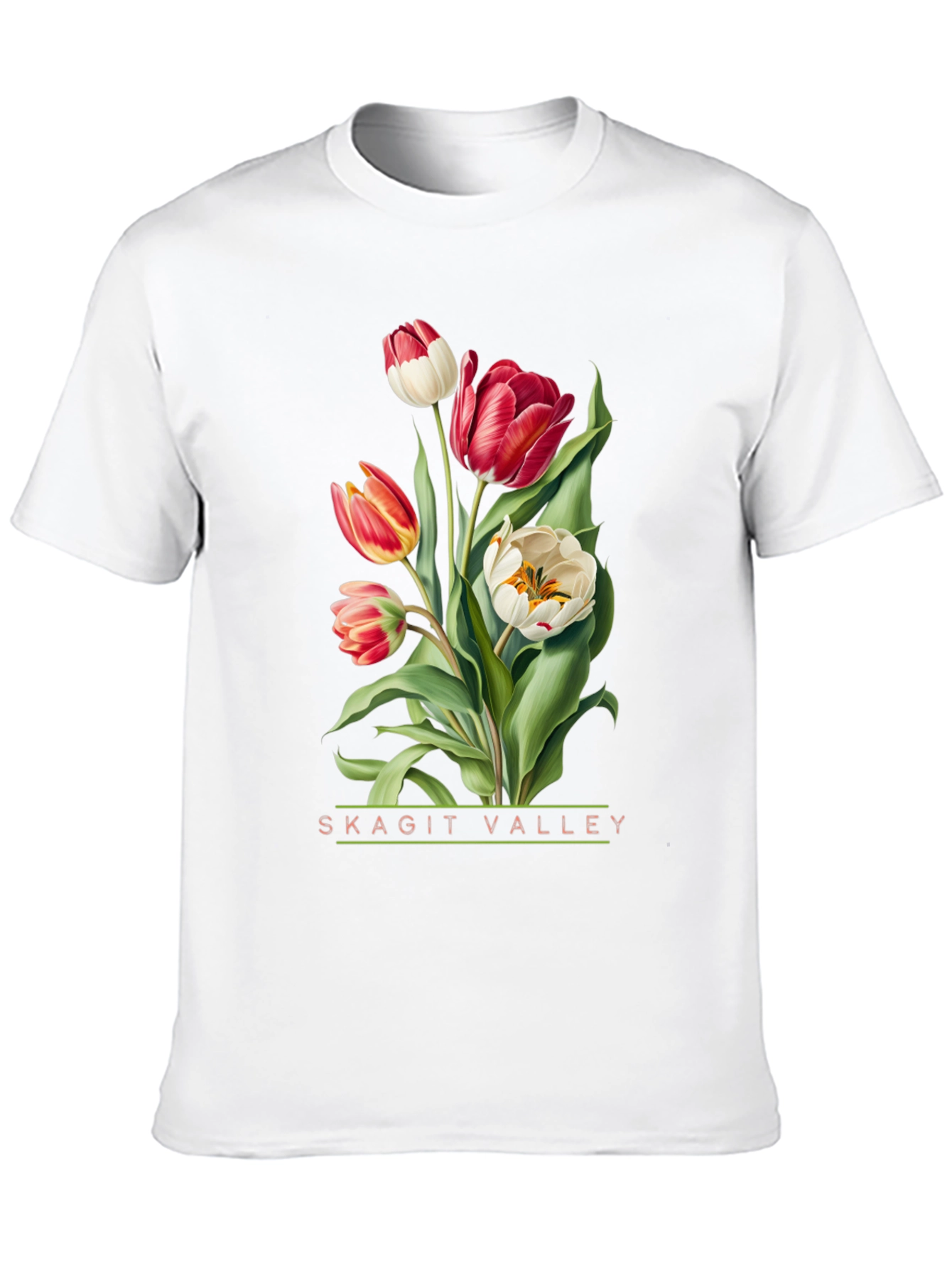 Skagit Valley Tulips Graphic Tee