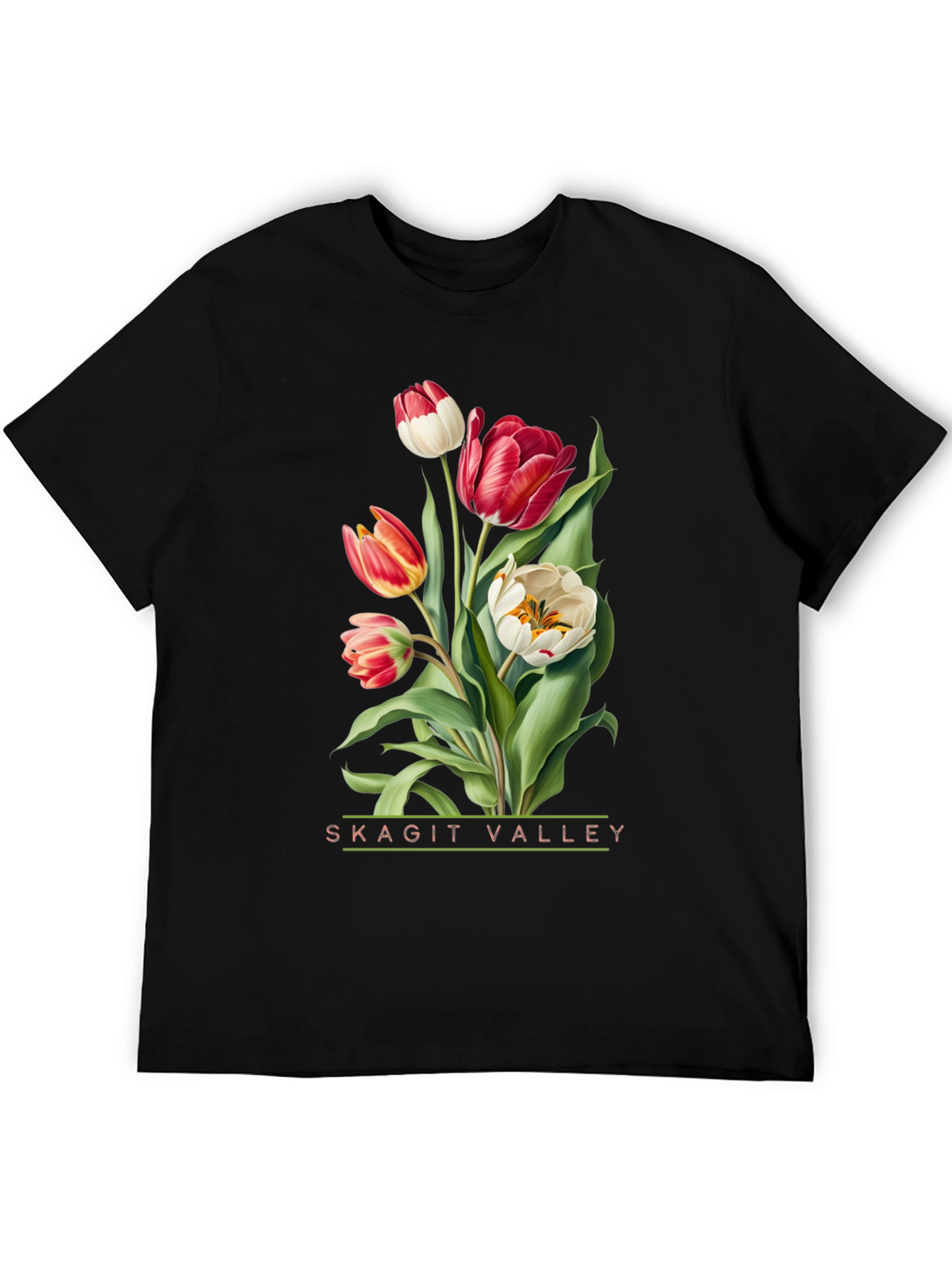 Skagit Valley Tulips Graphic Tee