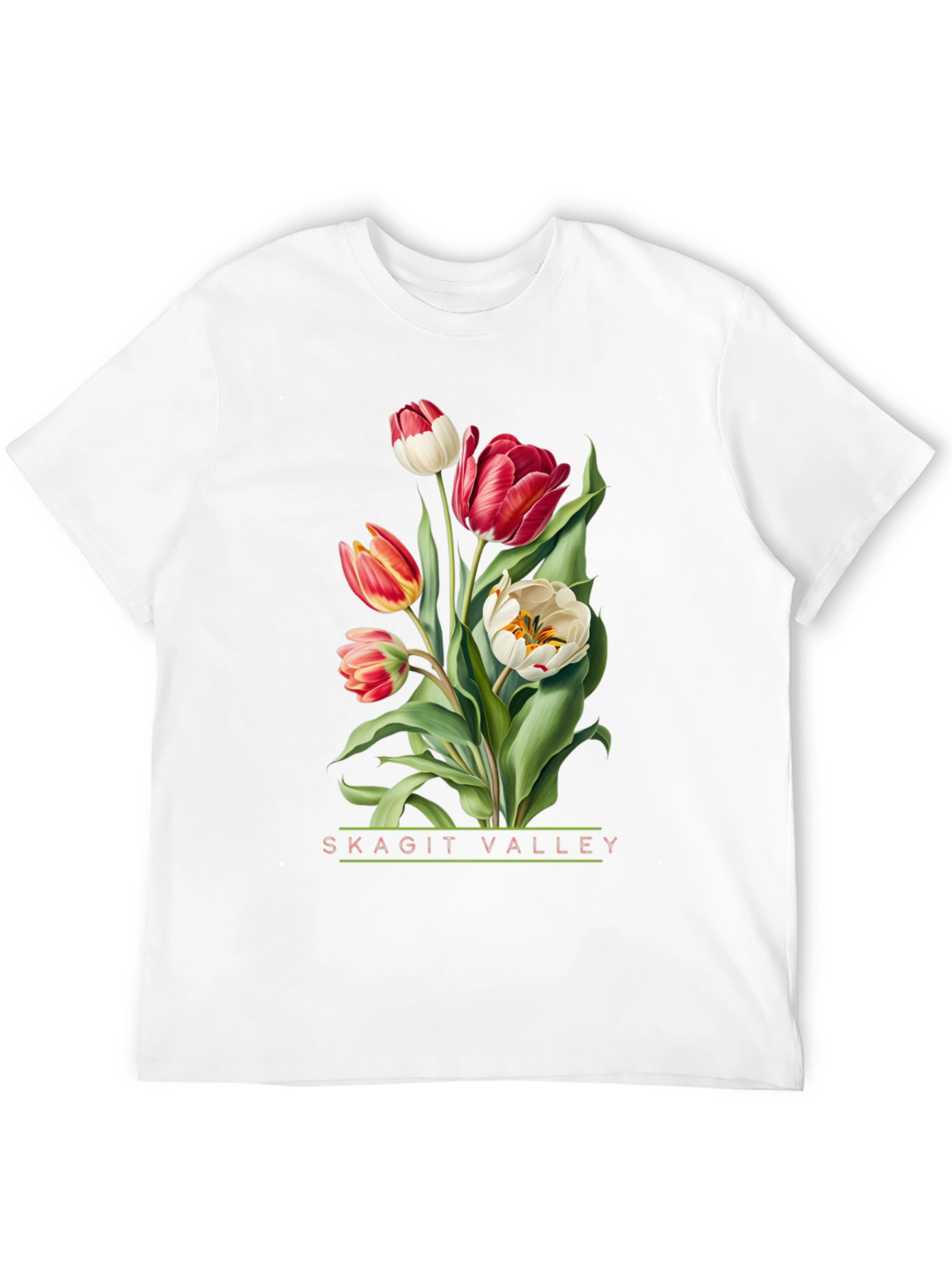 Skagit Valley Tulips Graphic Tee