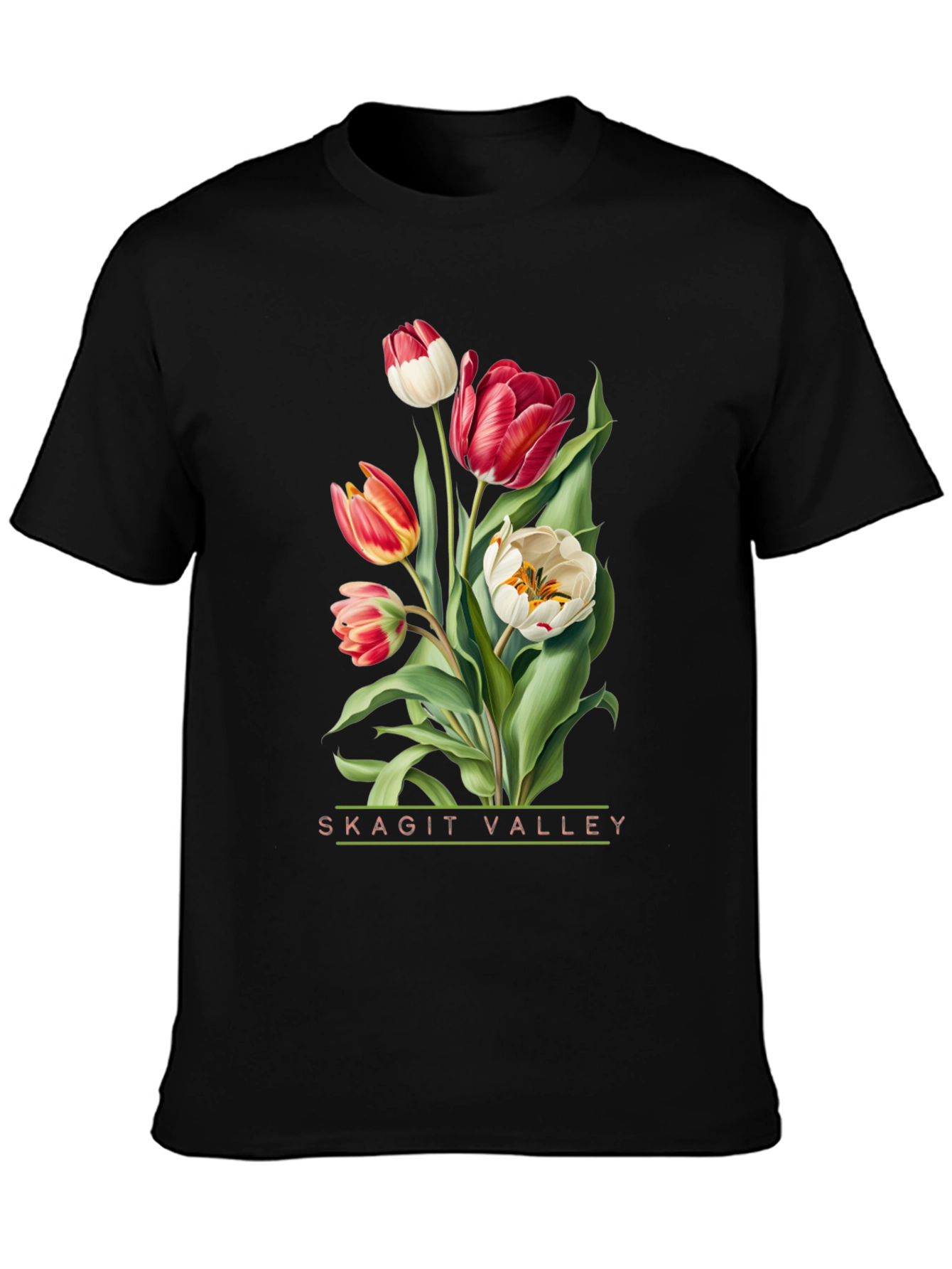 Skagit Valley Tulips Graphic Tee