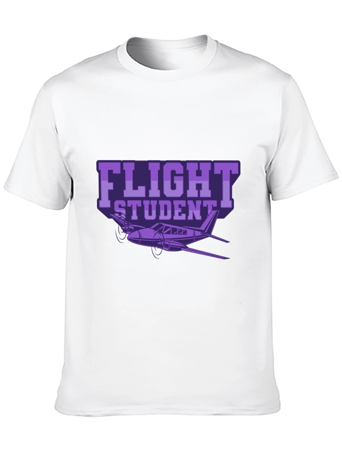 Flight Student Graphic Tee - Aviation Pilot Shirt