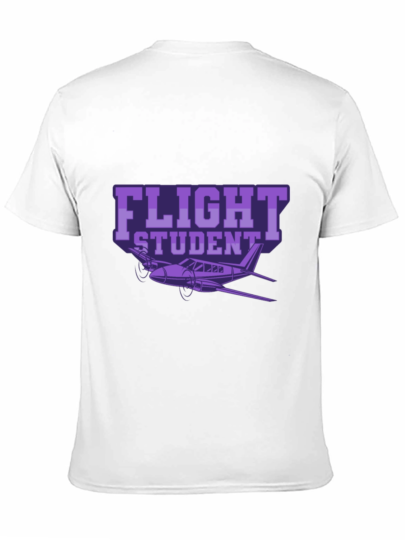 Flight Student Graphic Tee - Aviation Pilot Shirt