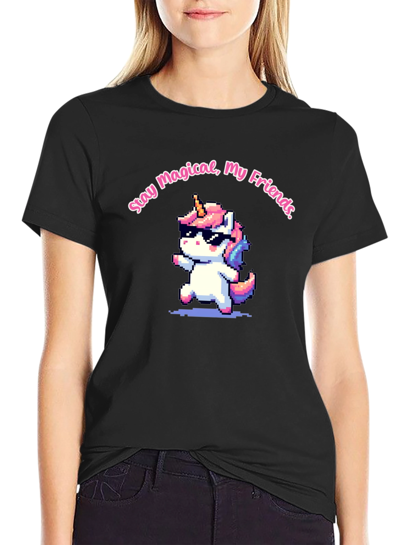 Stay Magical Unicorn Graphic Tee