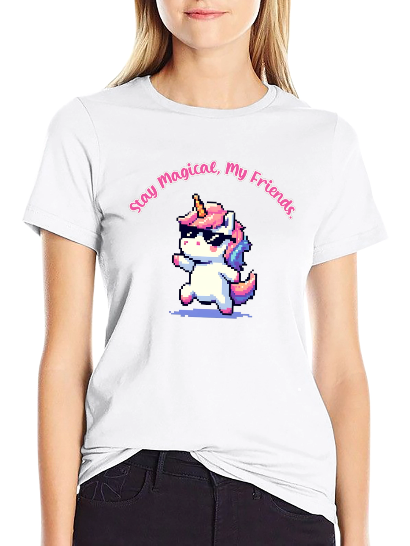 Stay Magical Unicorn Graphic Tee