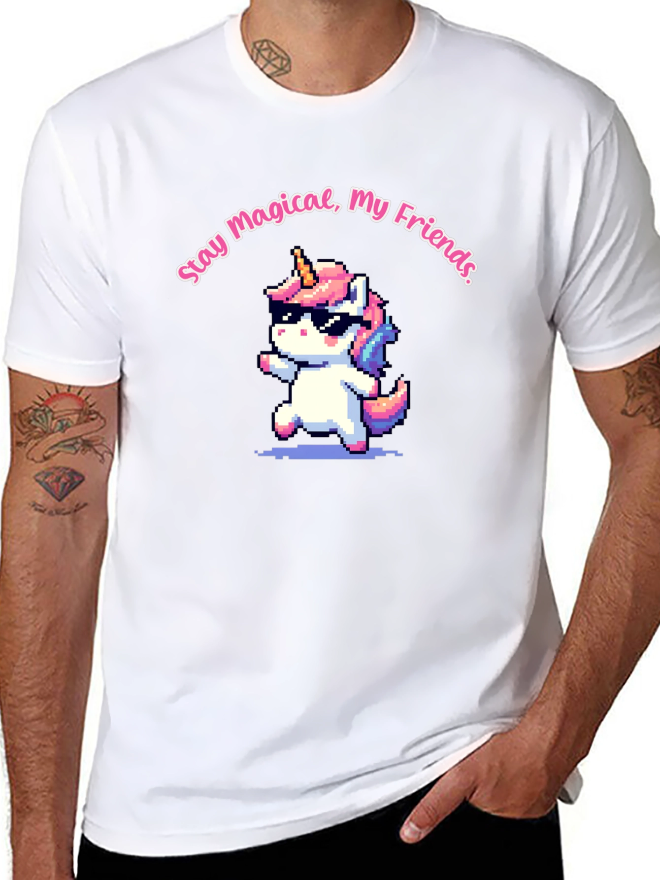Stay Magical Unicorn Graphic Tee