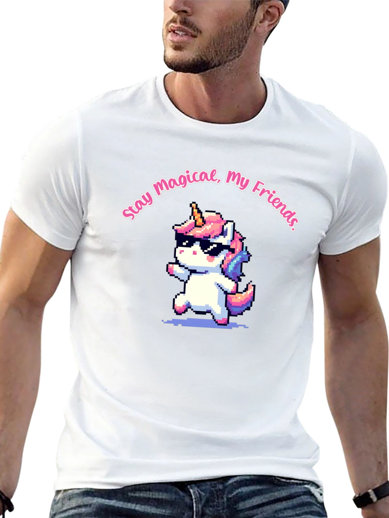 Stay Magical Unicorn Graphic Tee