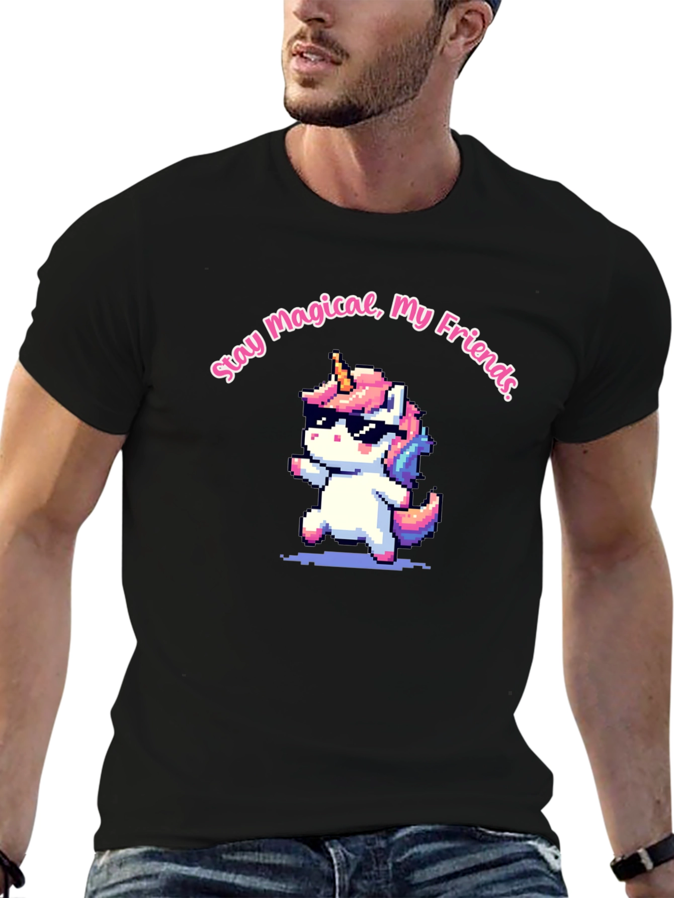 Stay Magical Unicorn Graphic Tee
