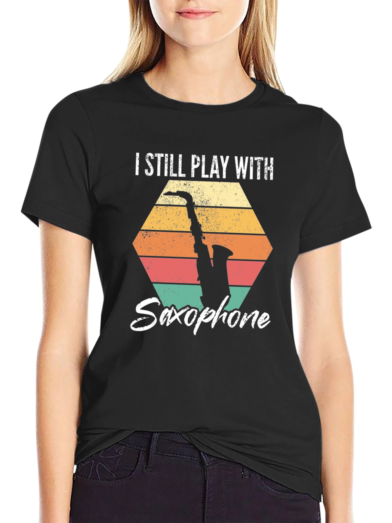 I Still Play With Saxophone Graphic T-Shirt