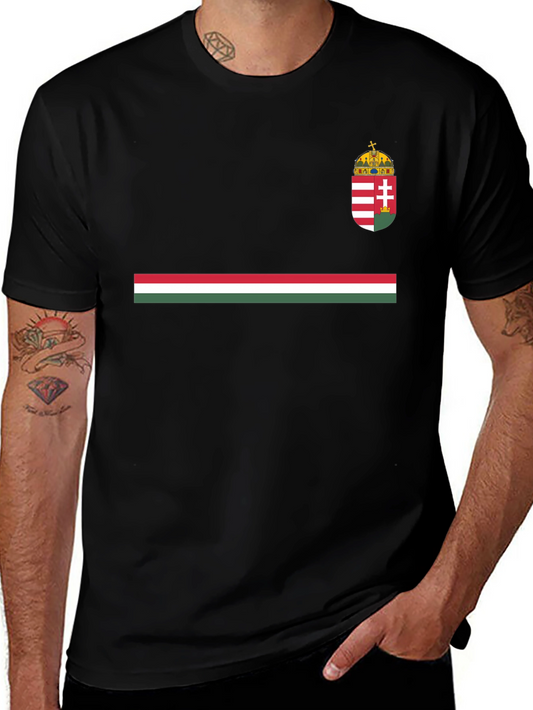 Hungarian Flag T-Shirt - Classic Design