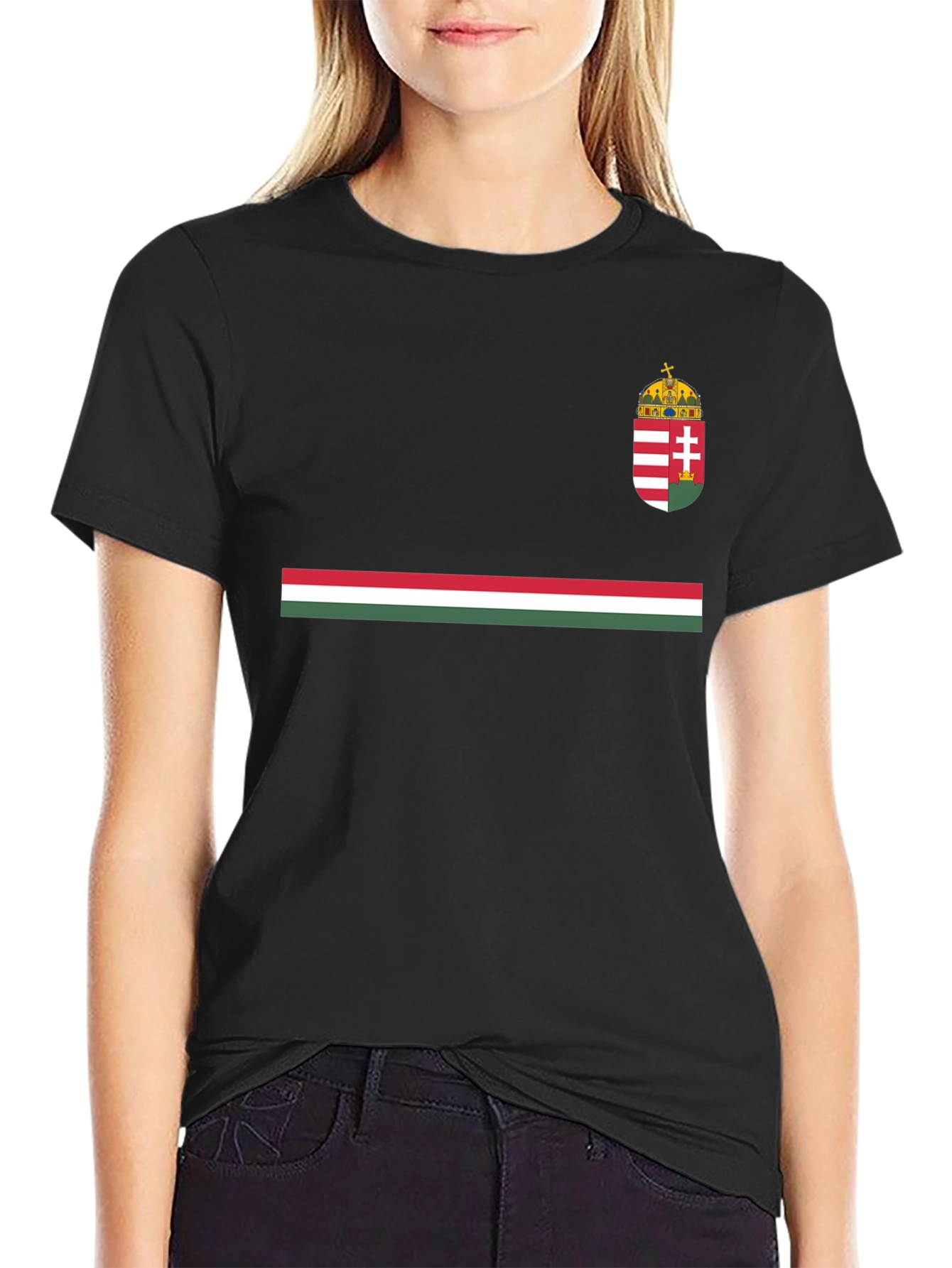 Hungarian Flag T-Shirt - Classic Design