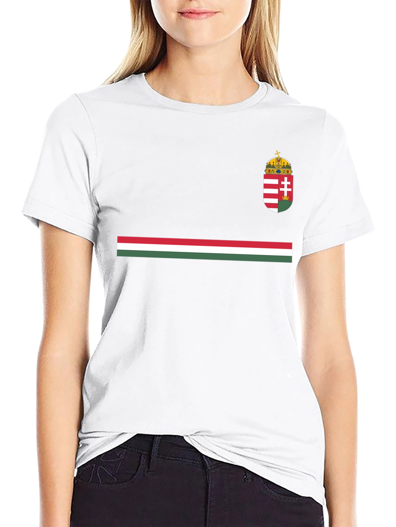 Hungarian Flag T-Shirt - Classic Design