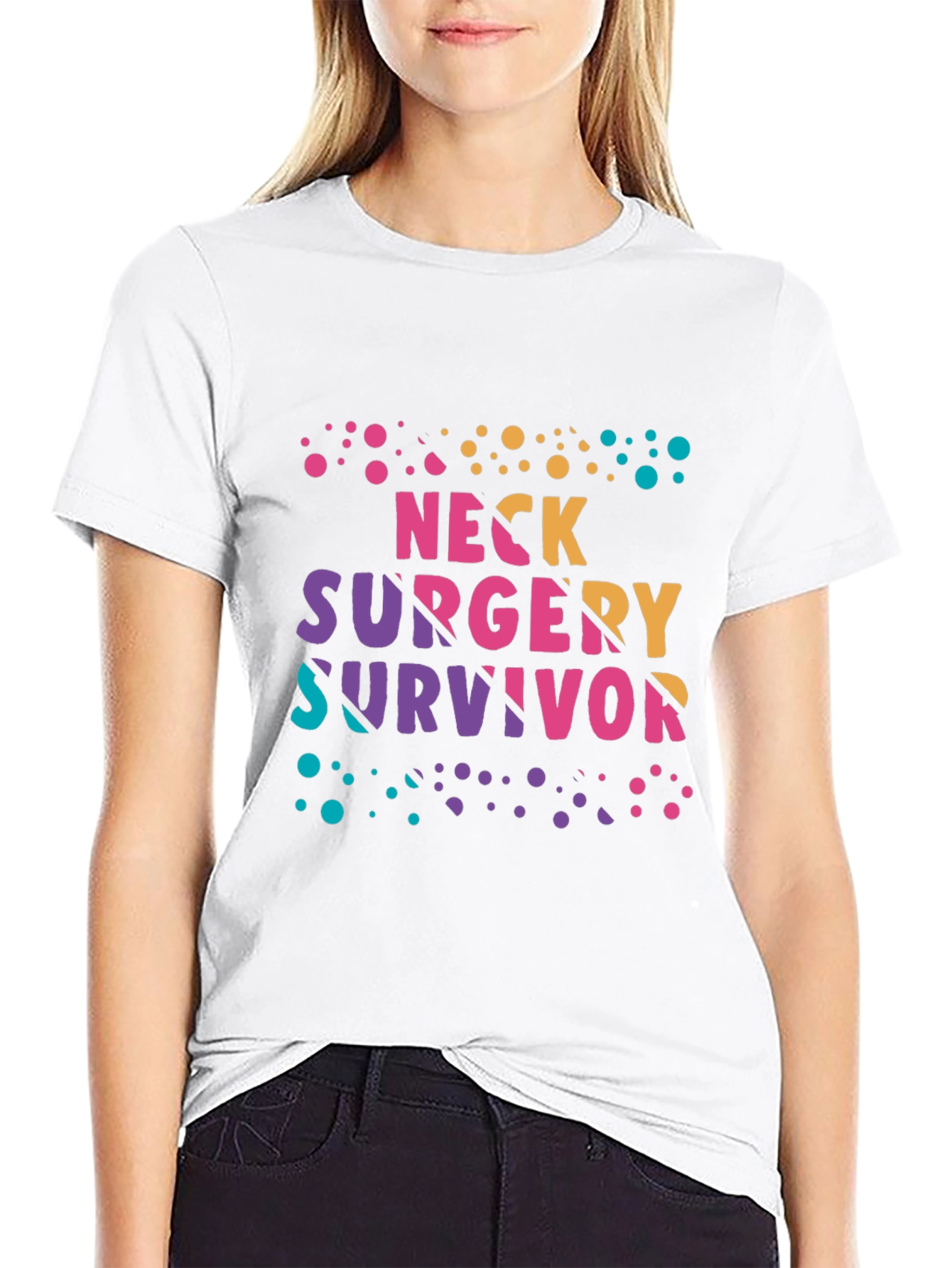 Neck Surgery Survivor Graphic Tee
