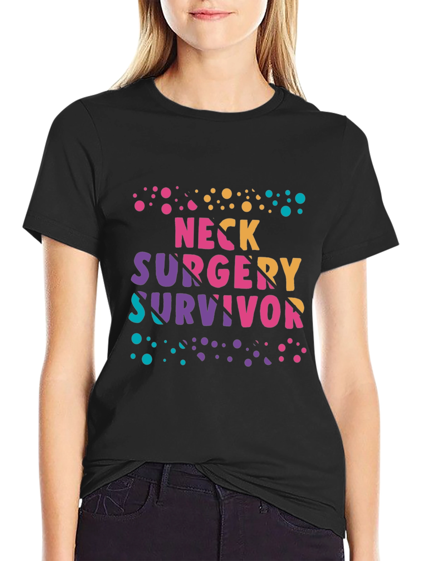 Neck Surgery Survivor Graphic Tee