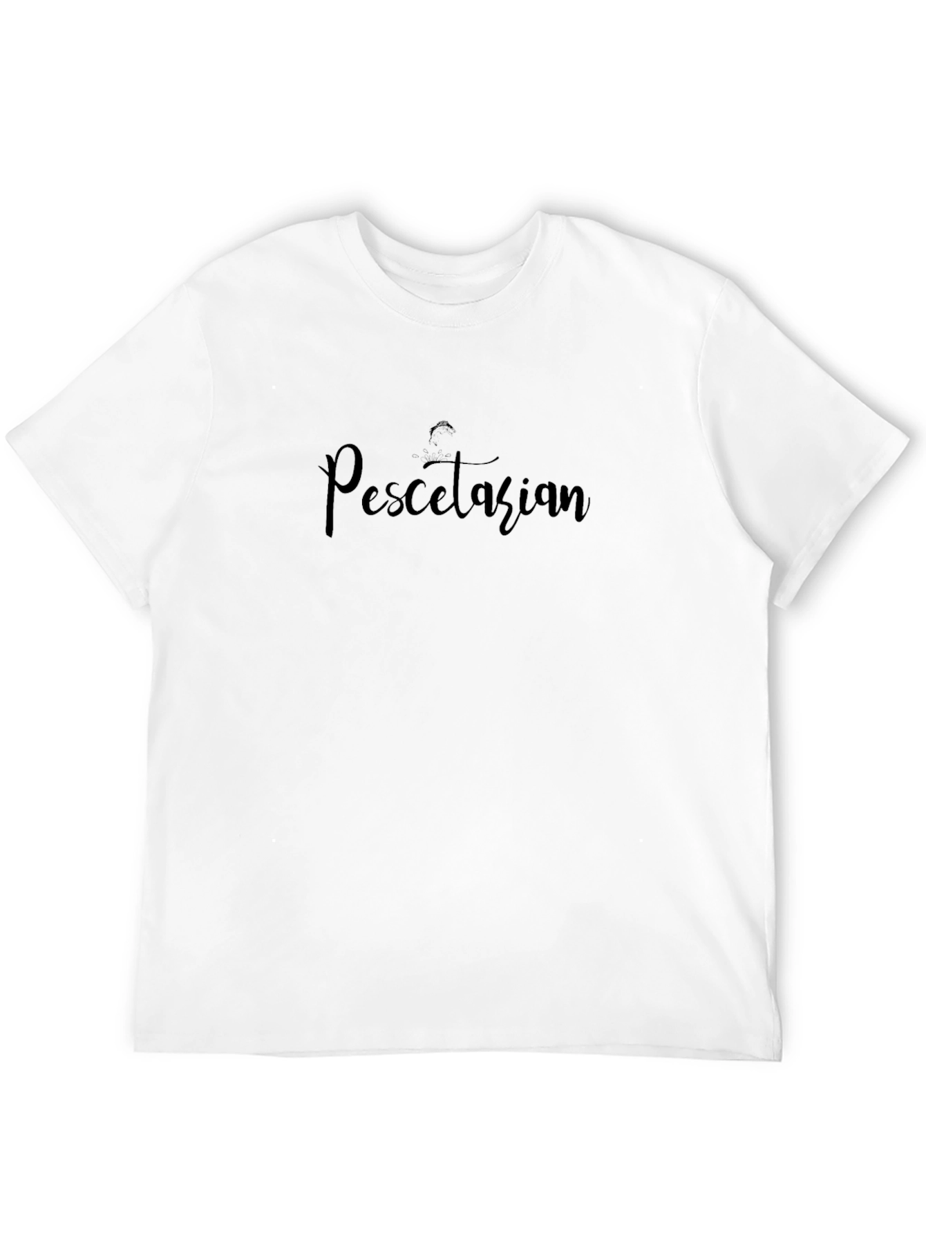 Pescetarian Black T-Shirt - Casual & Comfortable