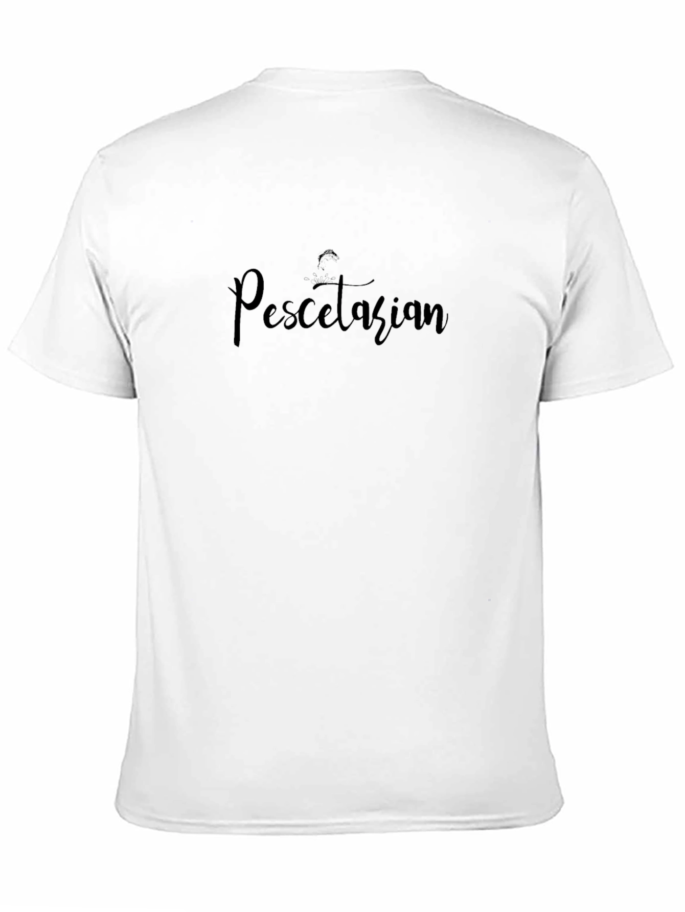 Pescetarian Black T-Shirt - Casual & Comfortable