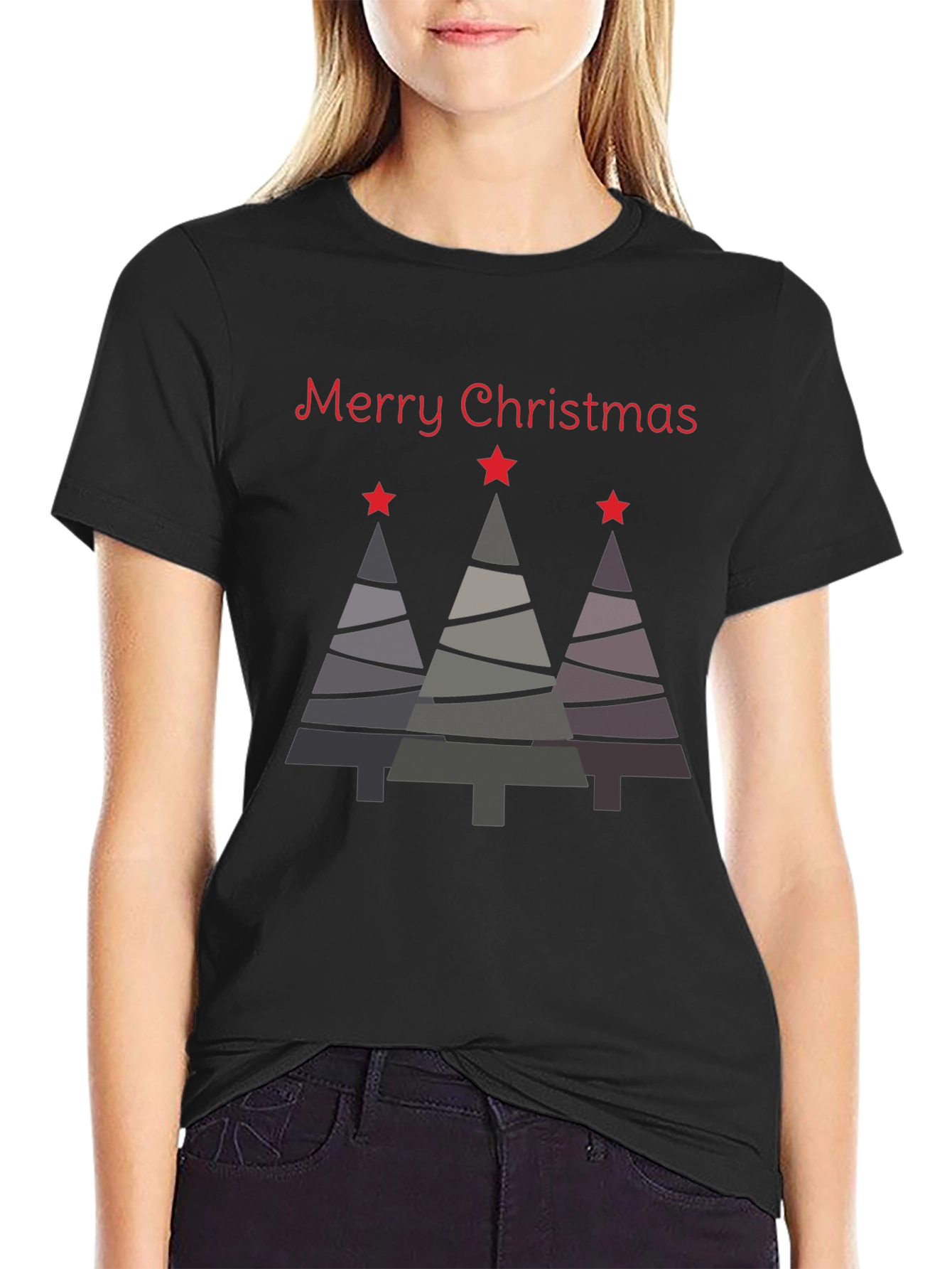 Merry Christmas Tree T-Shirt
