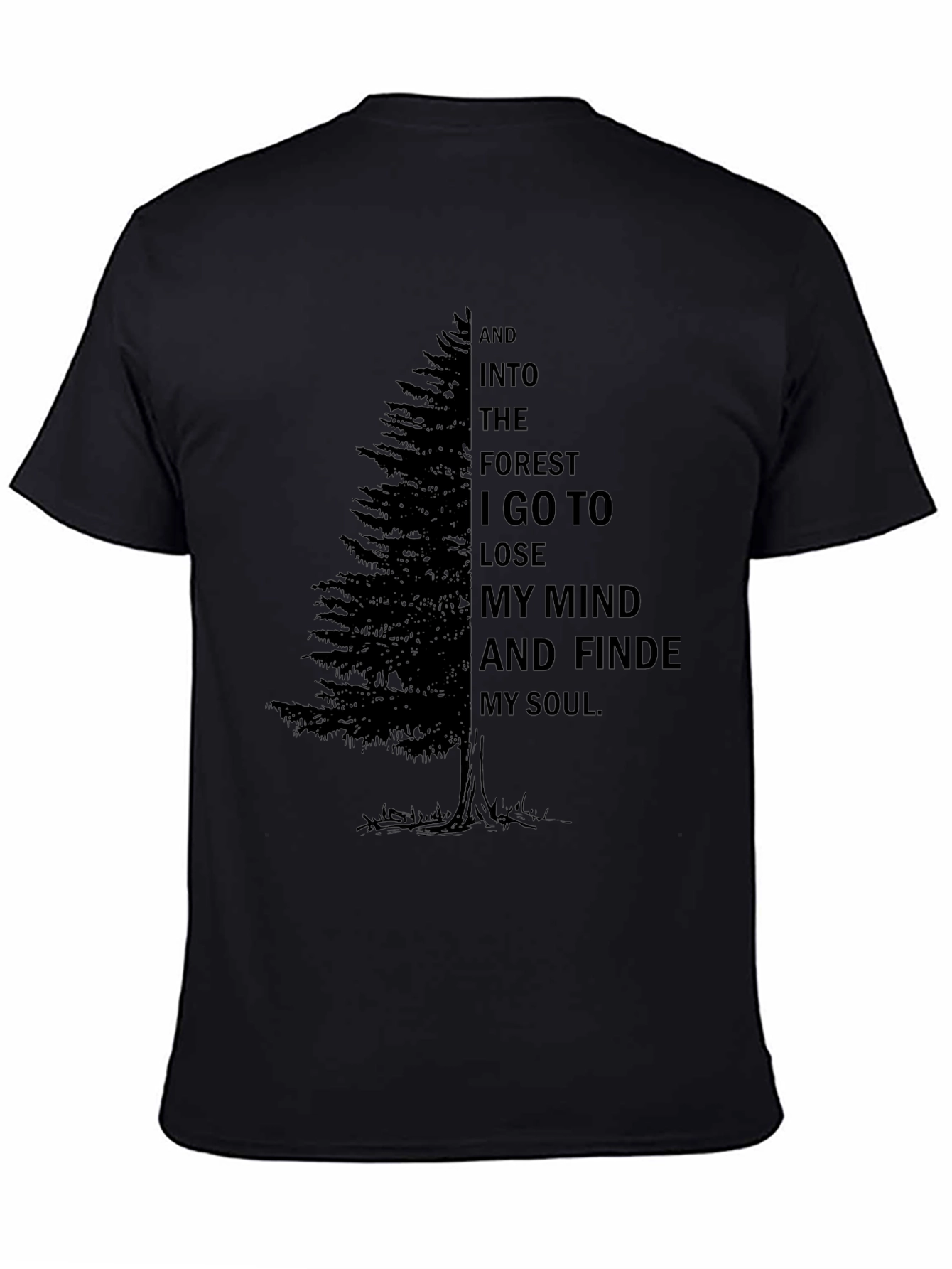 Nature Lover T-Shirt - Forest Mind & Soul