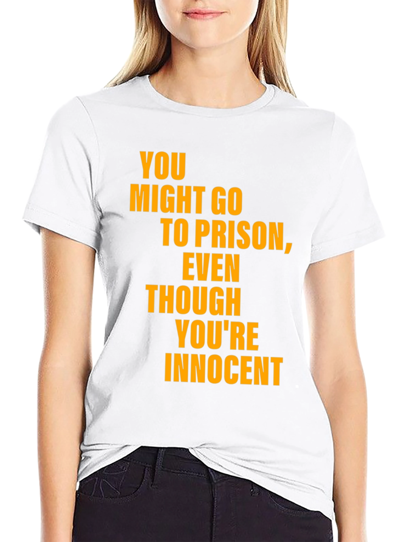 Humorous Slogan T-Shirt - Innocent