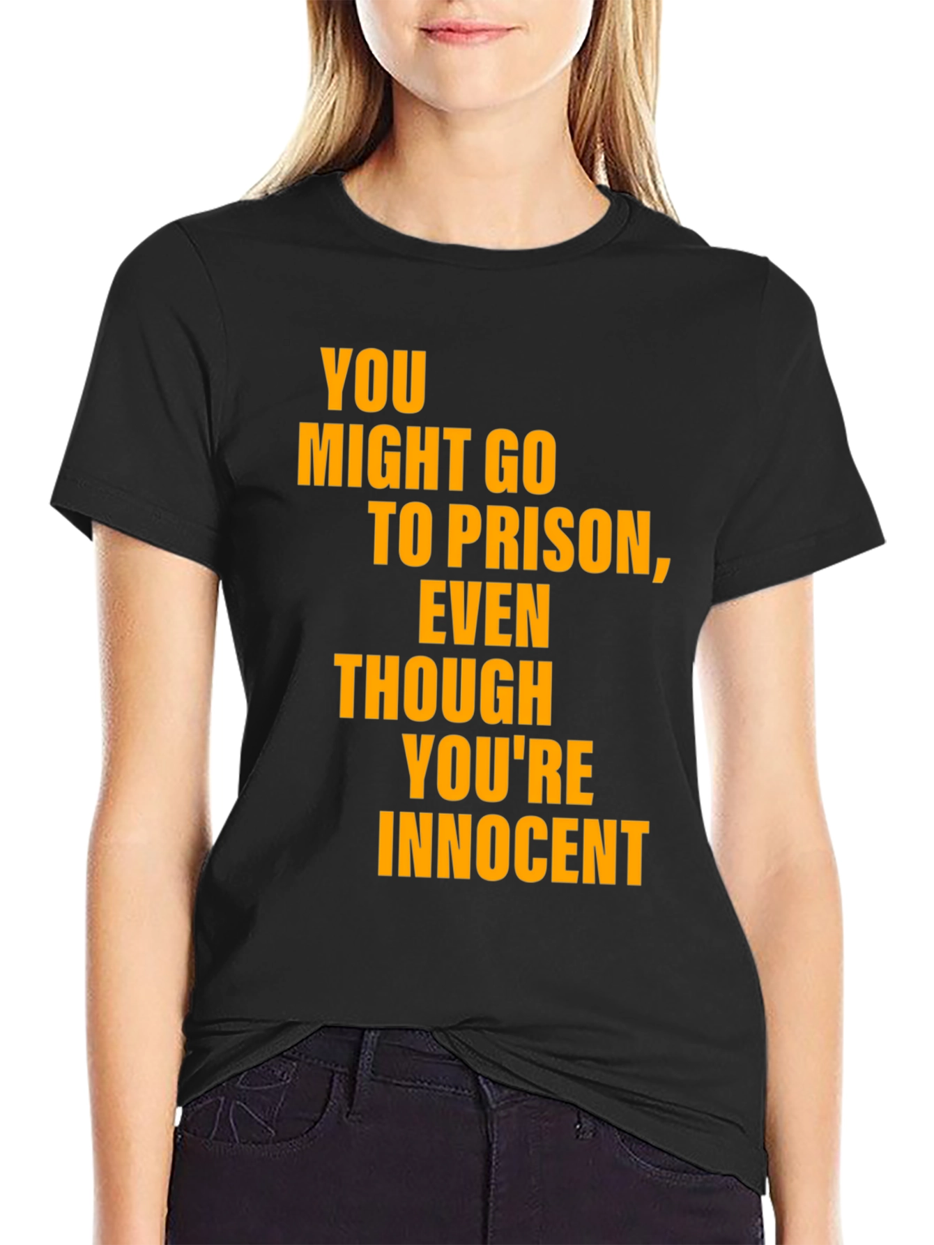 Humorous Slogan T-Shirt - Innocent