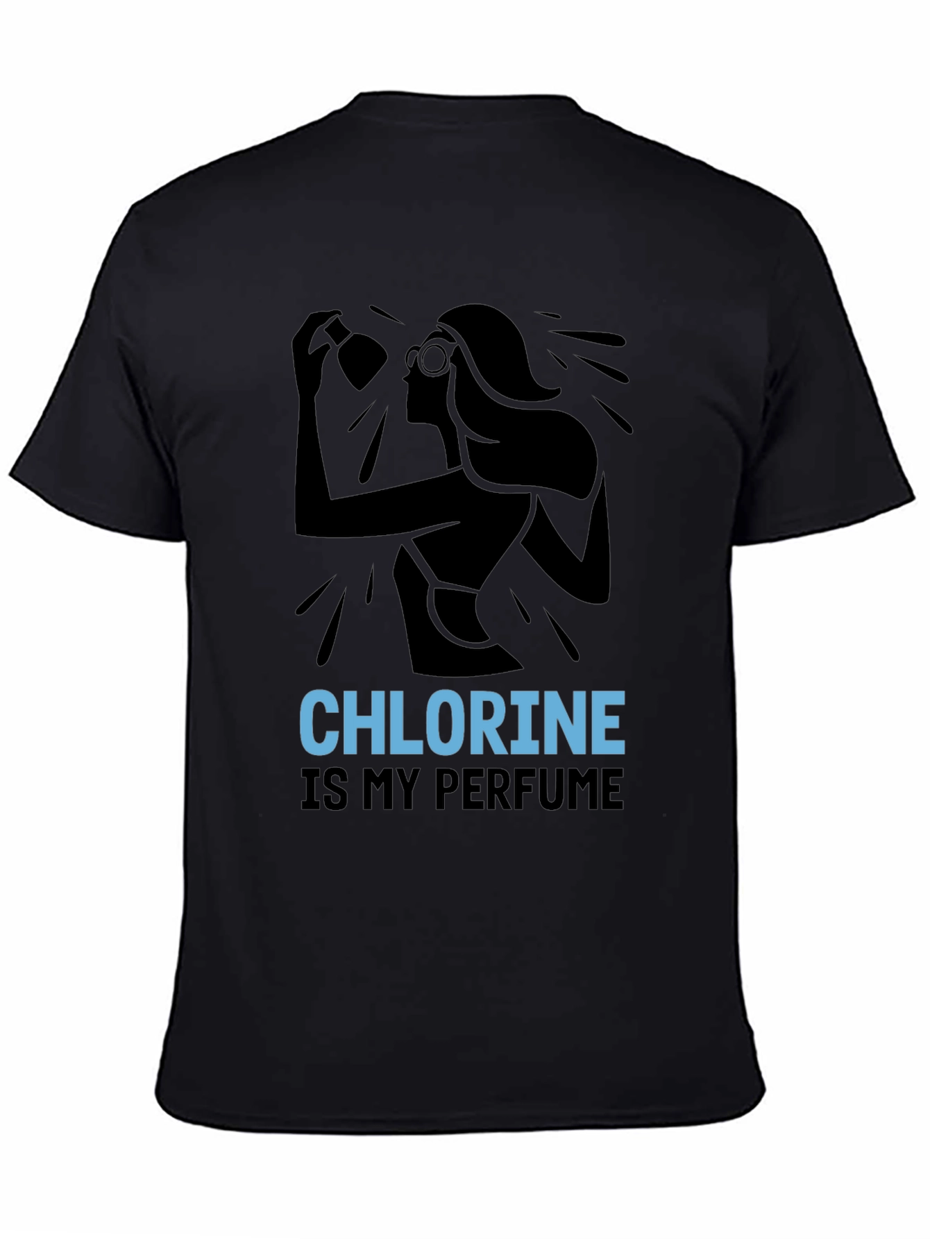 Chlorine Perfume T-Shirt - Swimmer Apparel