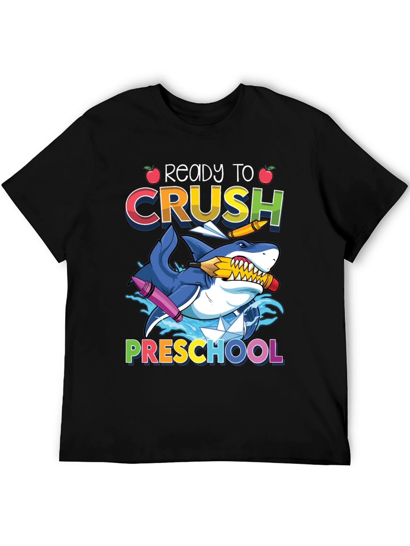 Ready to Crush Preschool Shark T-Shirt