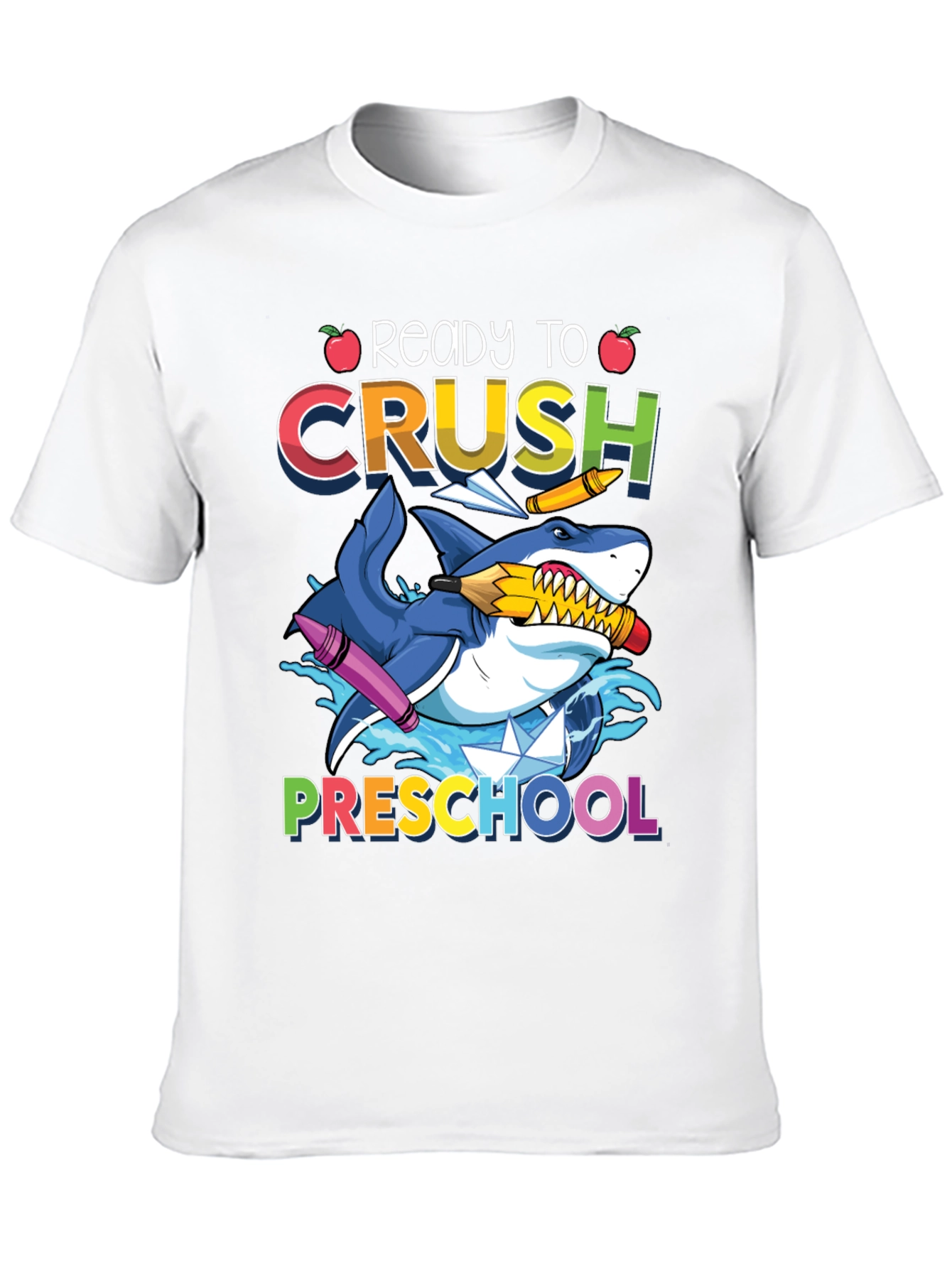Ready to Crush Preschool Shark T-Shirt