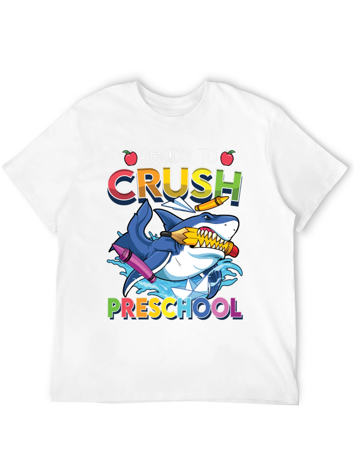 Ready to Crush Preschool Shark T-Shirt