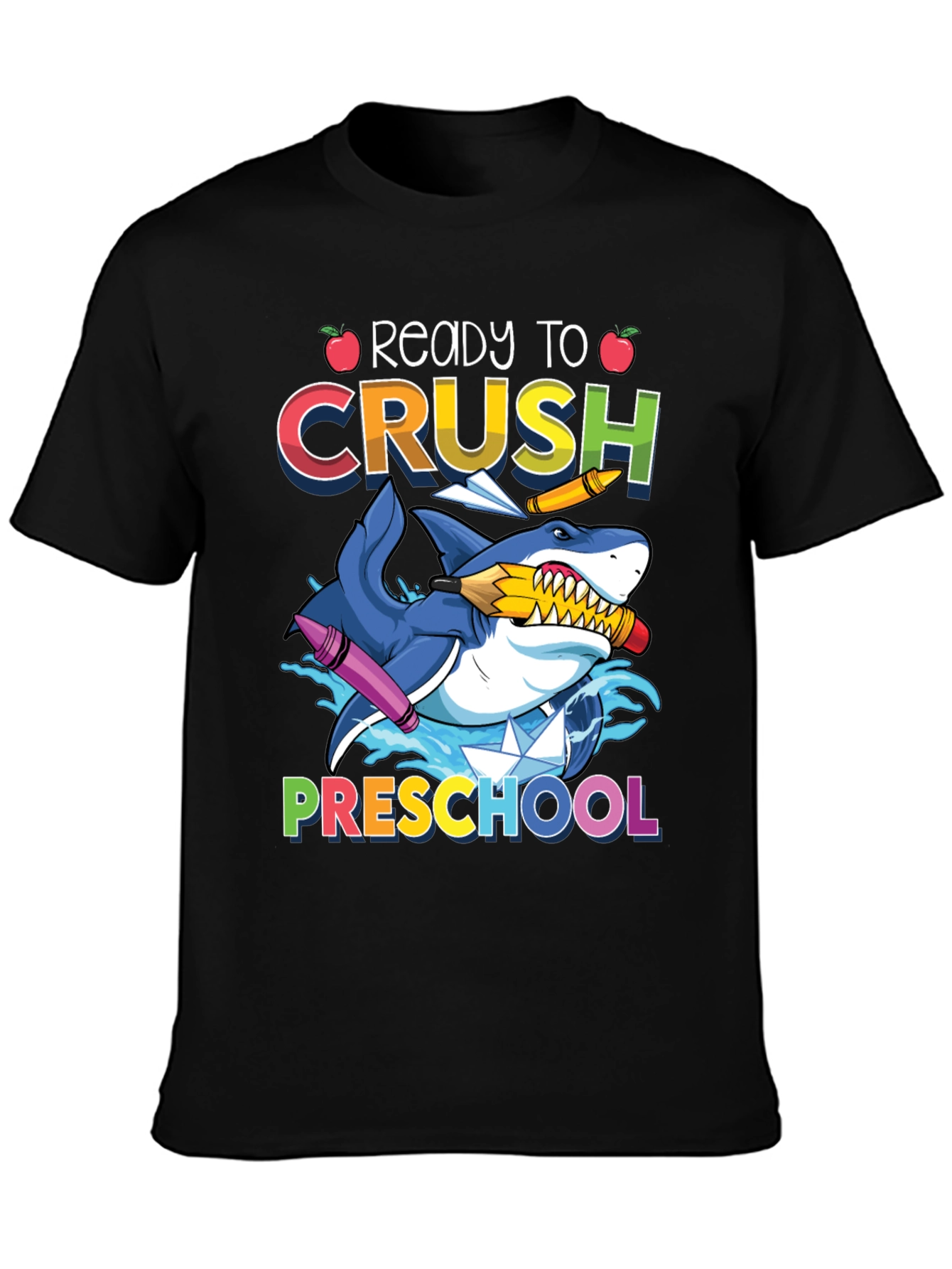 Ready to Crush Preschool Shark T-Shirt