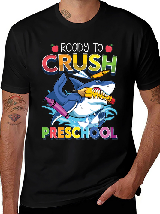 Ready to Crush Preschool Shark T-Shirt