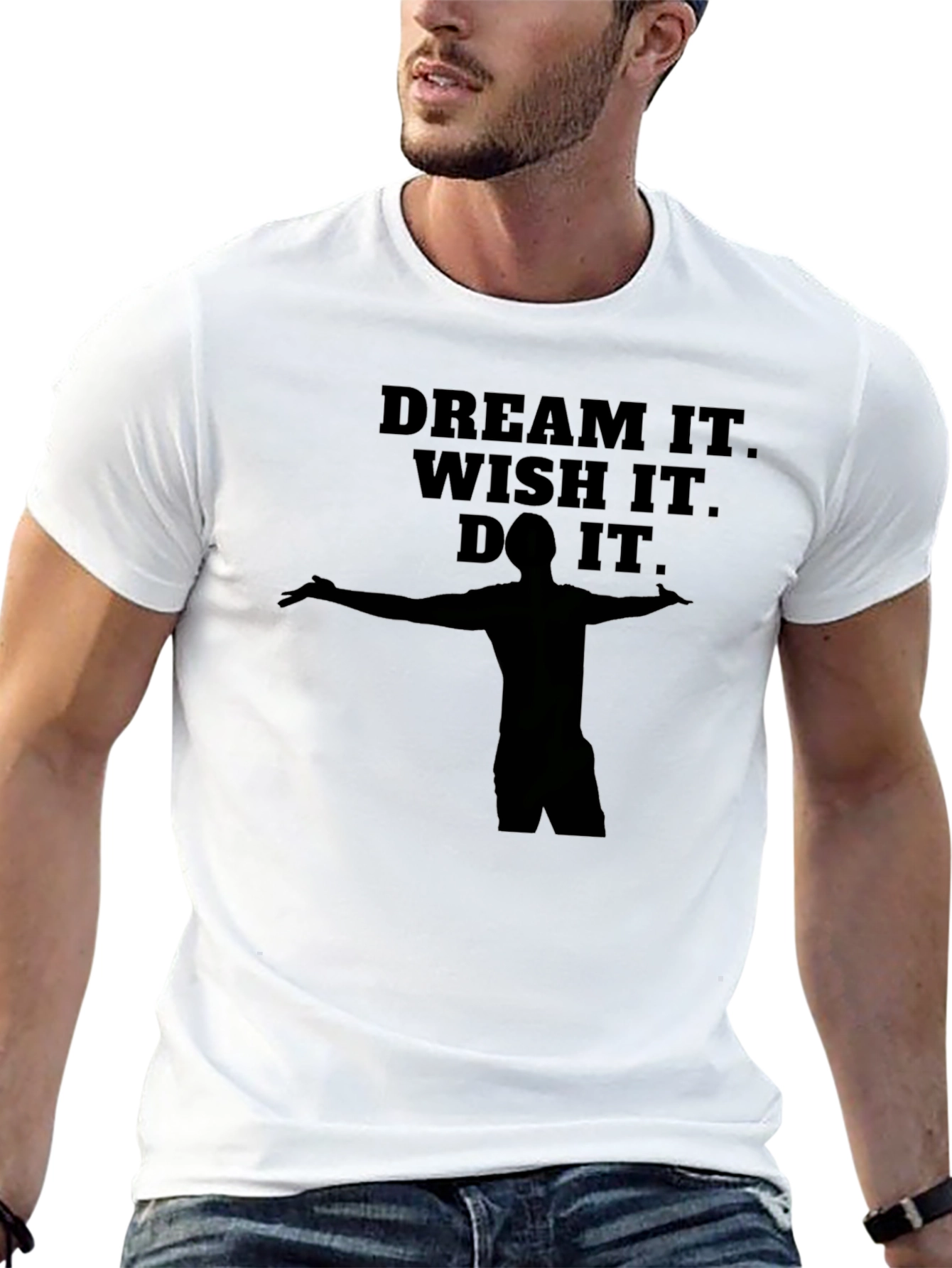 Dream It. Wish It. Do It. Black T-Shirt