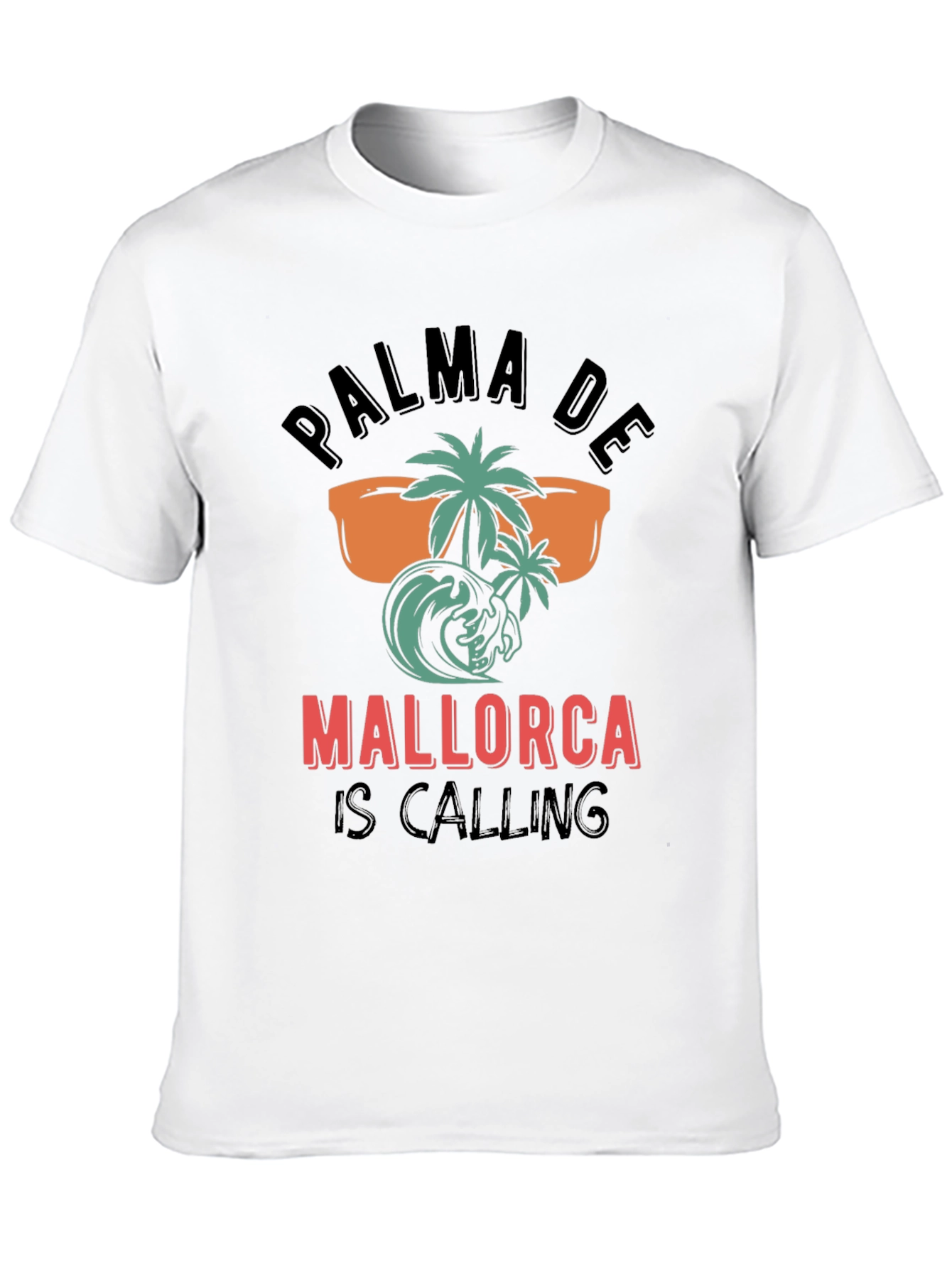 Palma de Mallorca Calling Black T-Shirt
