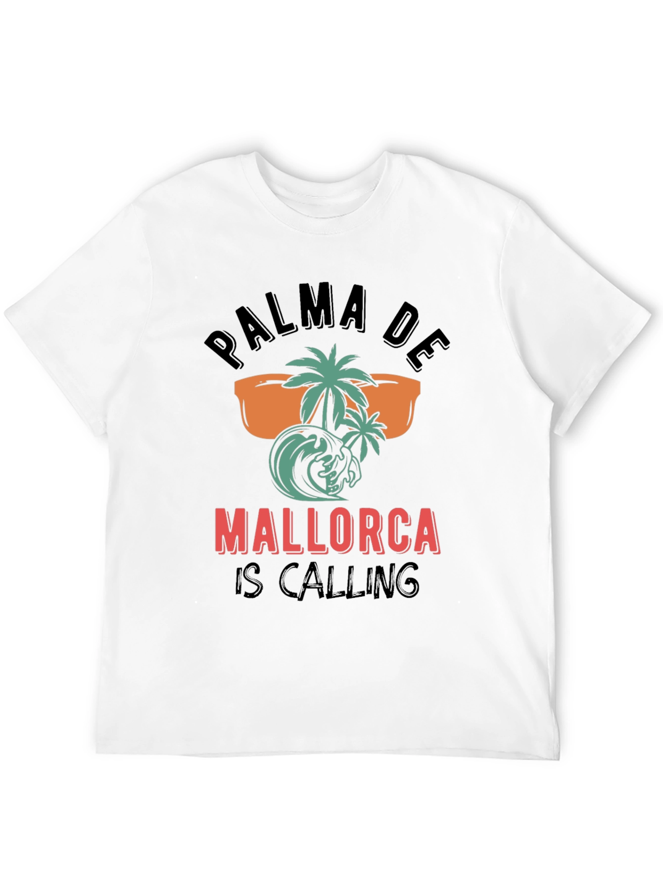 Palma de Mallorca Calling Black T-Shirt