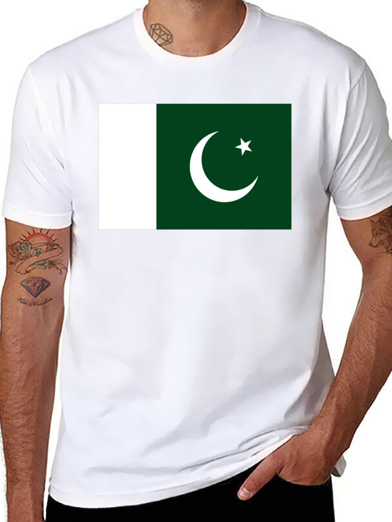 Pakistan Flag T-Shirt - Classic National Pride Tee