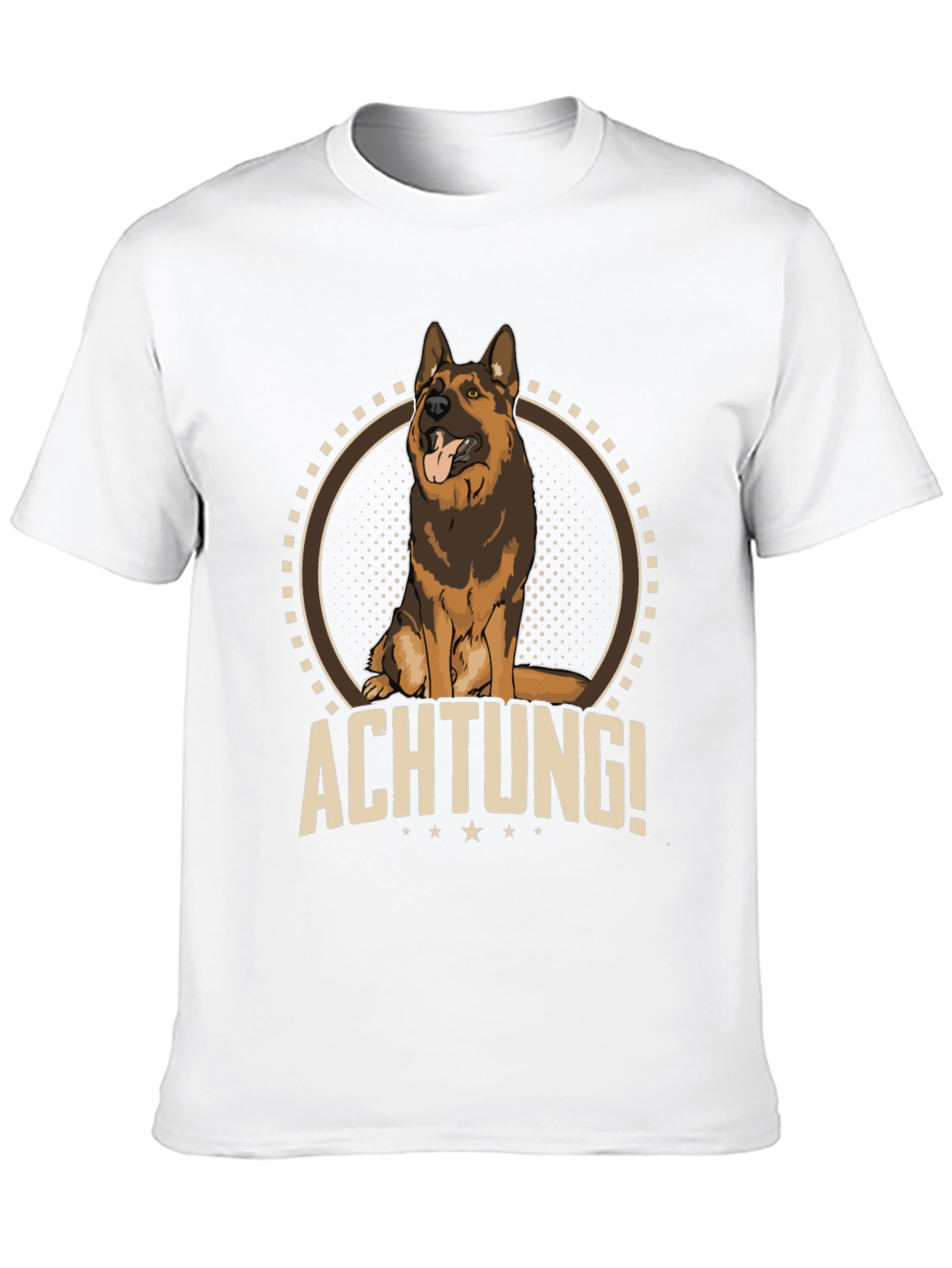 Achtung! German Shepherd Dog T-Shirt